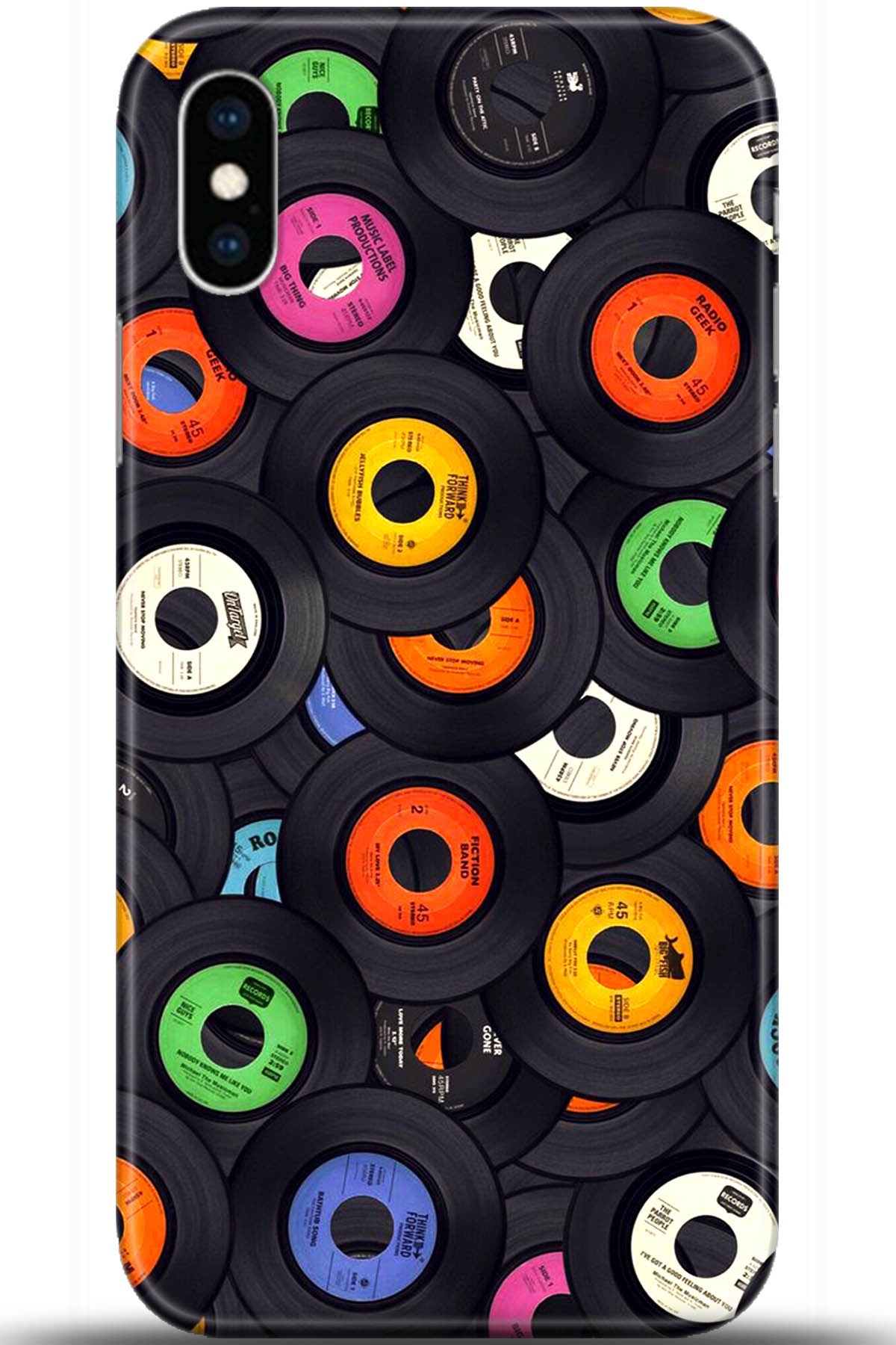 Apple iPhone XS Uyumlu Kılıf HD Baskılı Kılıf - Followed Institution 5505