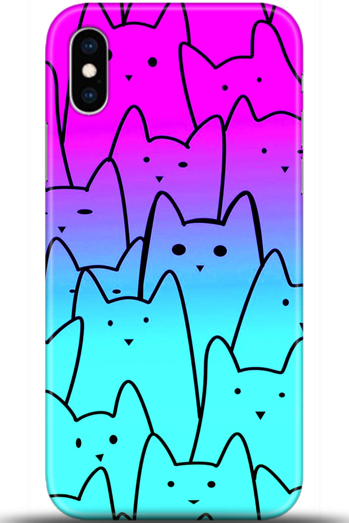 Apple iPhone XS Uyumlu Kılıf HD Baskılı Kılıf - Followed Institution 5511