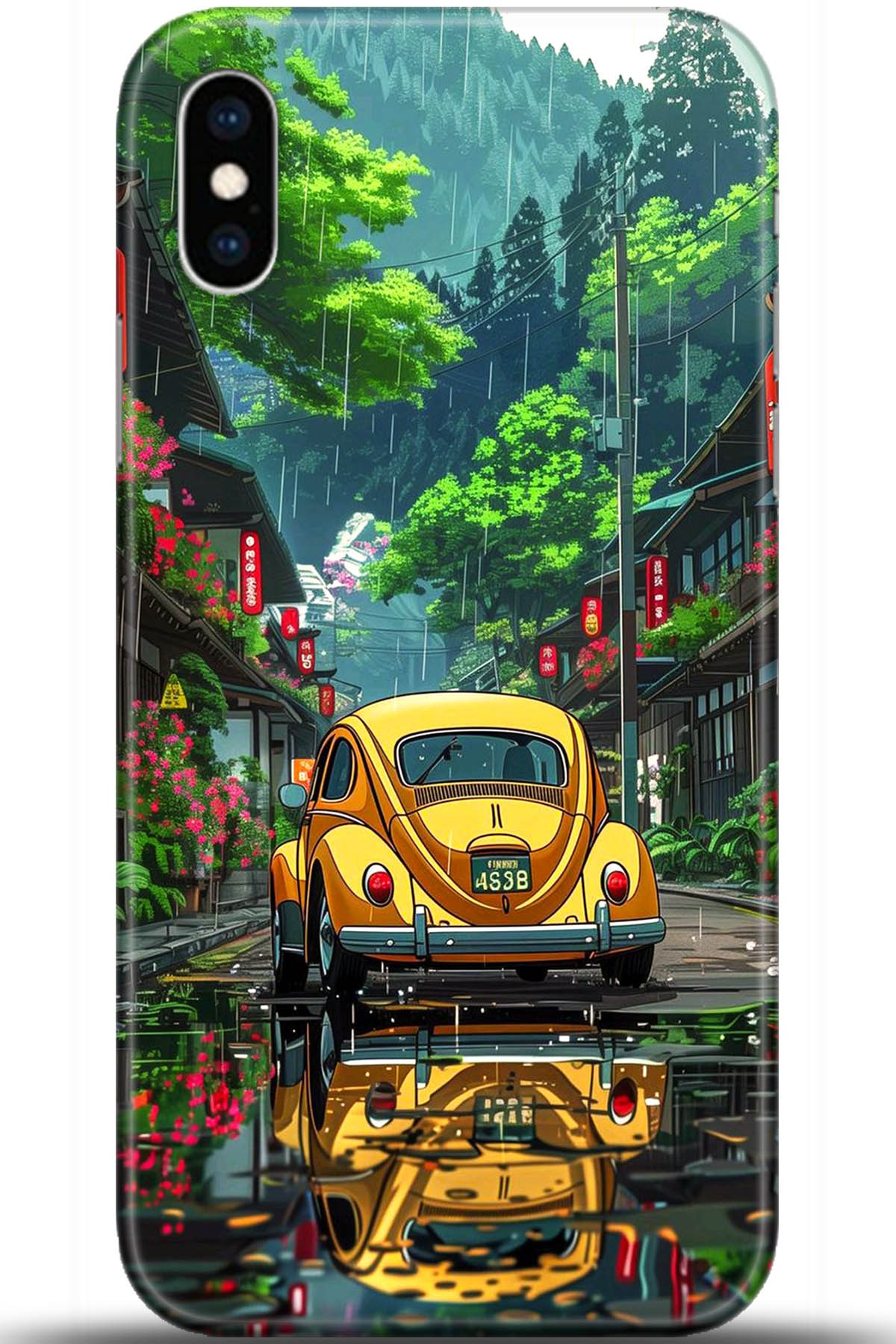 Apple iPhone XS Uyumlu Kılıf HD Baskılı Kılıf - Followed Institution 5561