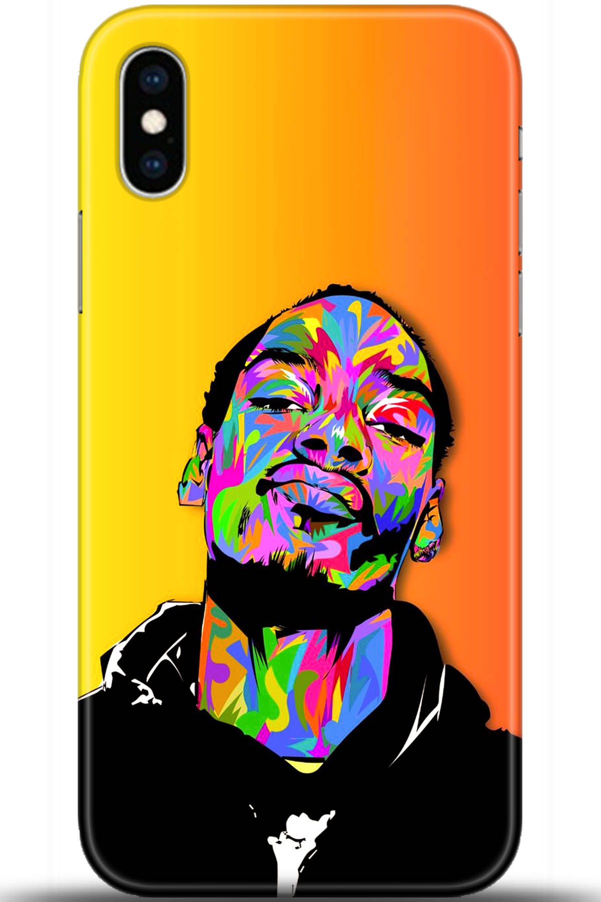 Apple iPhone XS Uyumlu Kılıf HD Baskılı Kılıf - Followed Institution 5573