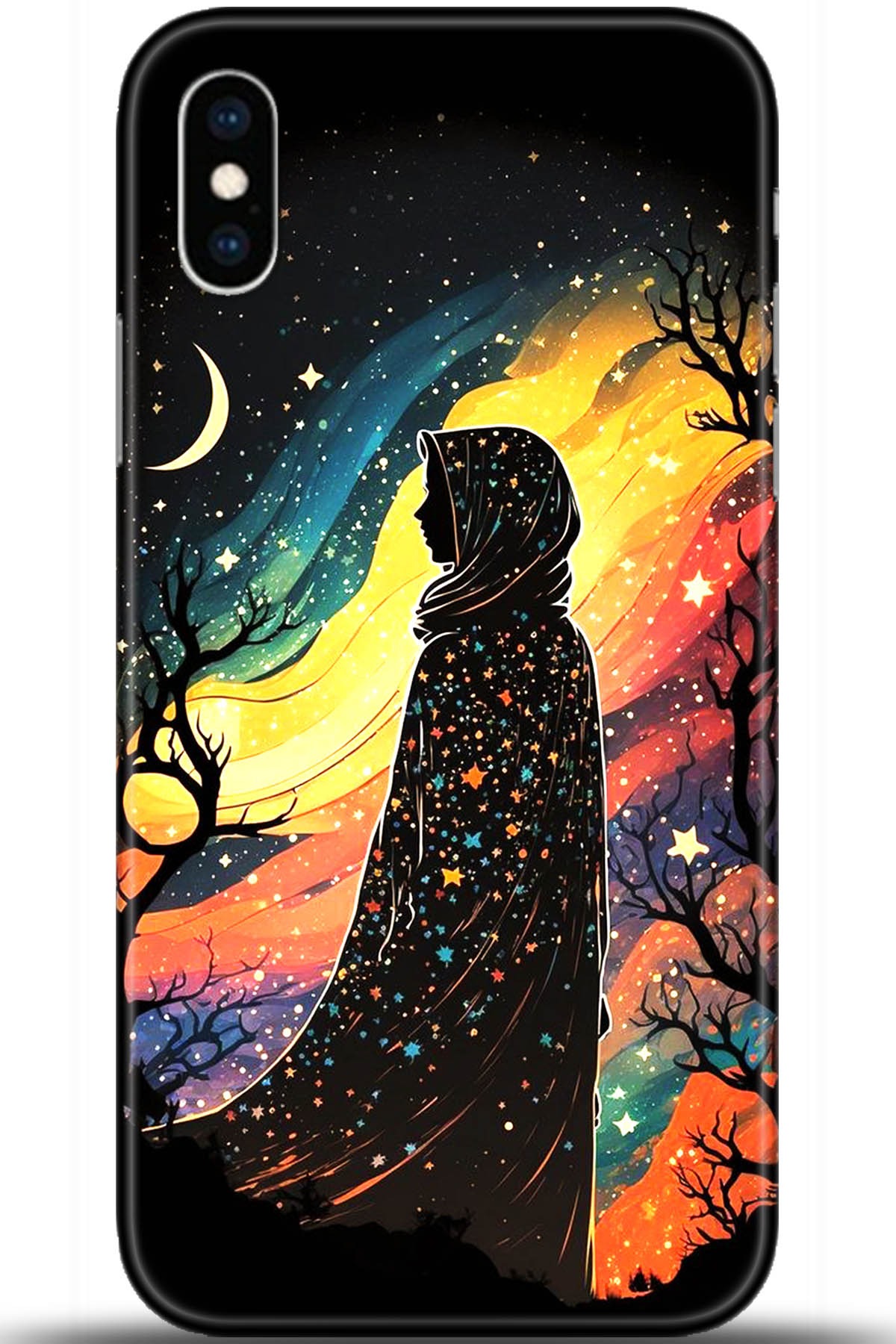 Apple iPhone XS Uyumlu Kılıf HD Baskılı Kılıf - Followed Institution 5596