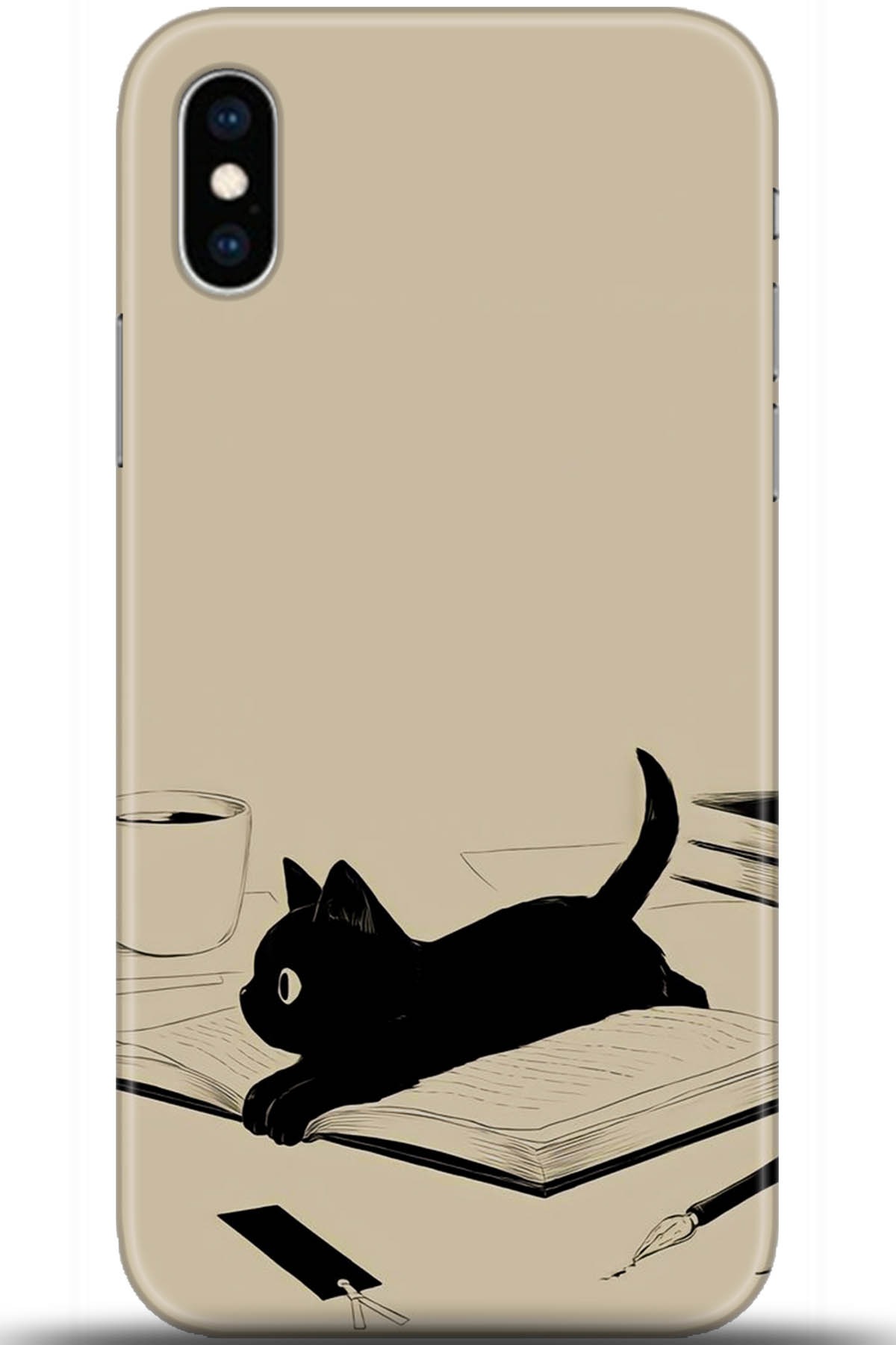 Apple iPhone XS Uyumlu Kılıf HD Baskılı Kılıf - Followed Institution 5603