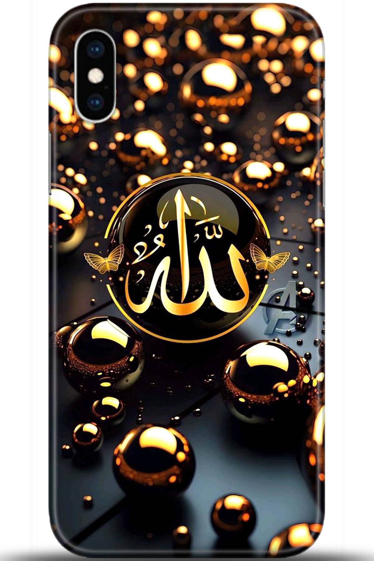 Apple iPhone XS Uyumlu Kılıf HD Baskılı Kılıf - Followed Institution 5613