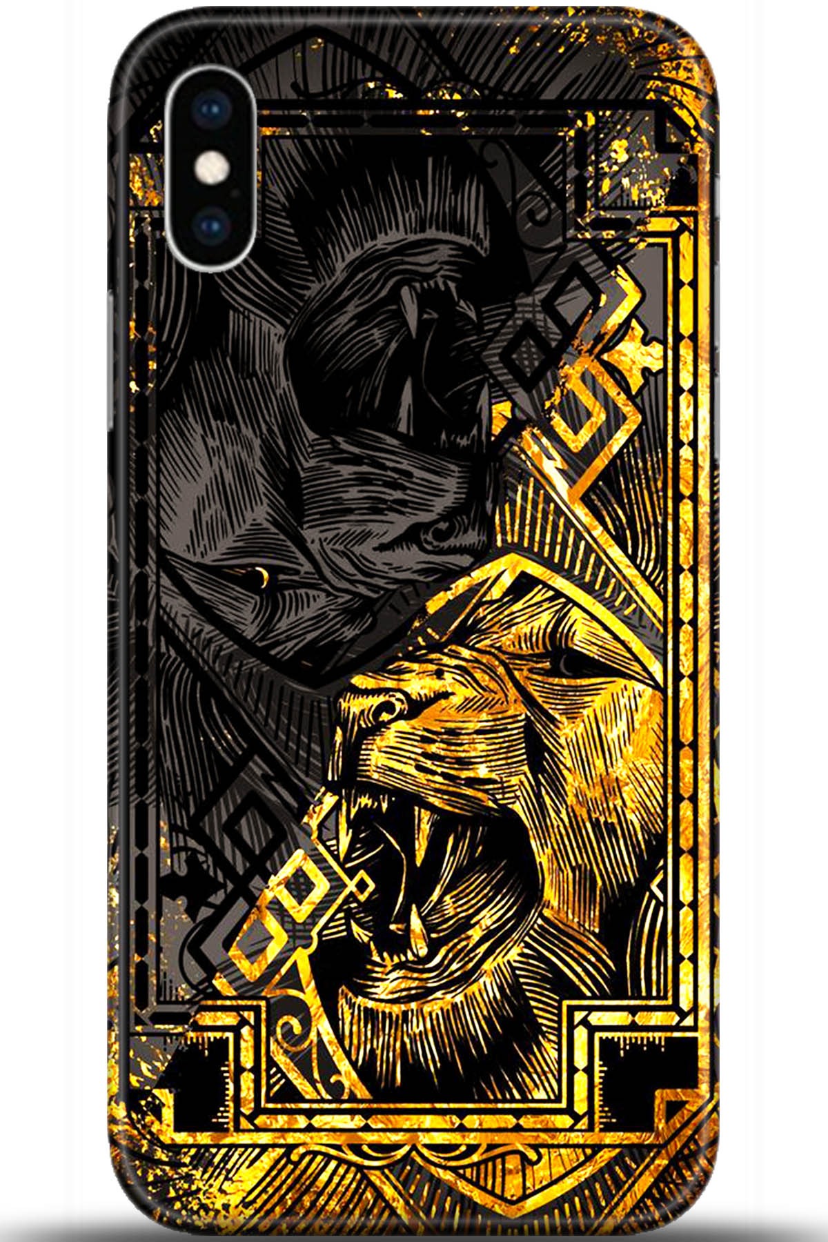 Apple iPhone XS Uyumlu Kılıf HD Baskılı Kılıf - Followed Institution 5629