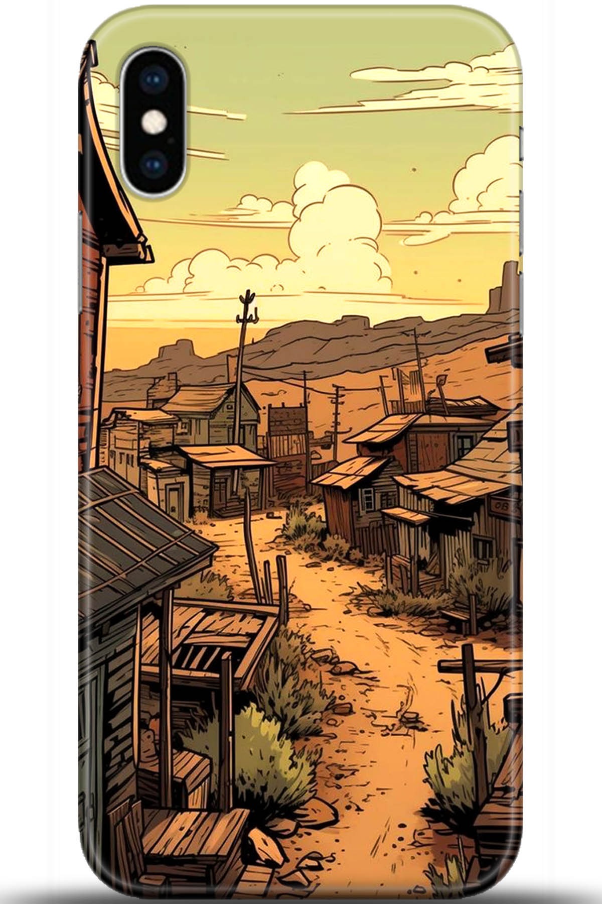 Apple iPhone XS Uyumlu Kılıf HD Baskılı Kılıf - Followed Institution 5676