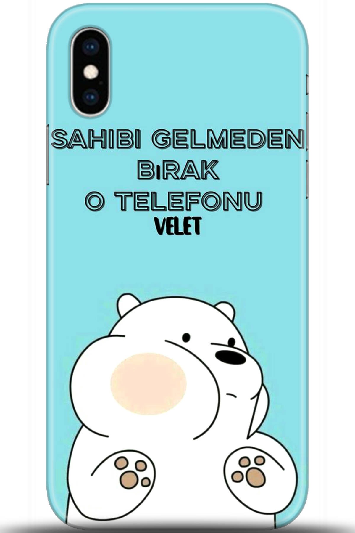 Apple iPhone XS Uyumlu Kılıf HD Baskılı Kılıf - Followed Institution 5687