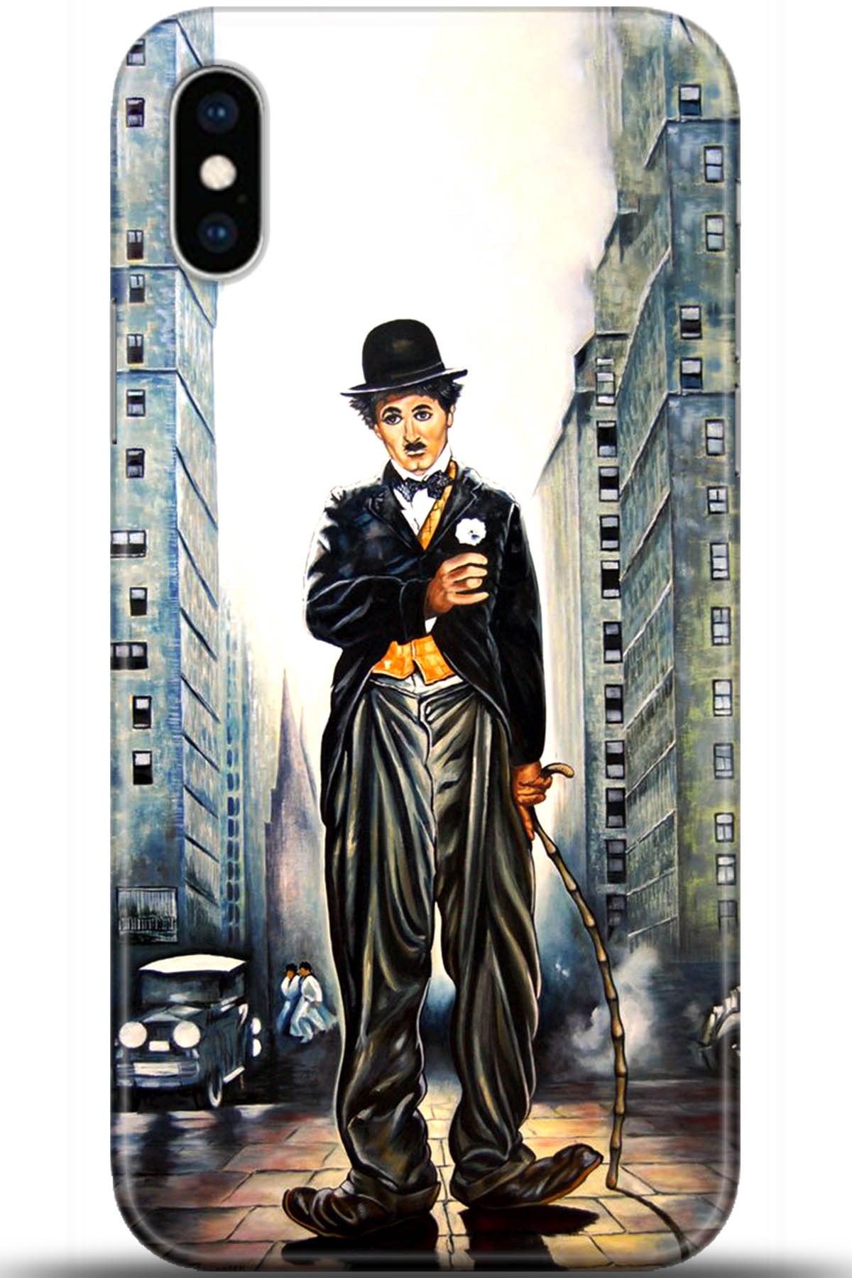 Apple iPhone XS Uyumlu Kılıf HD Baskılı Kılıf - Followed Institution 5693