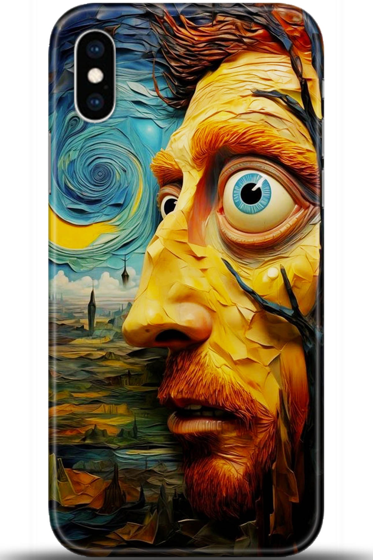 Apple iPhone XS Uyumlu Kılıf HD Baskılı Kılıf - Followed Institution 5714