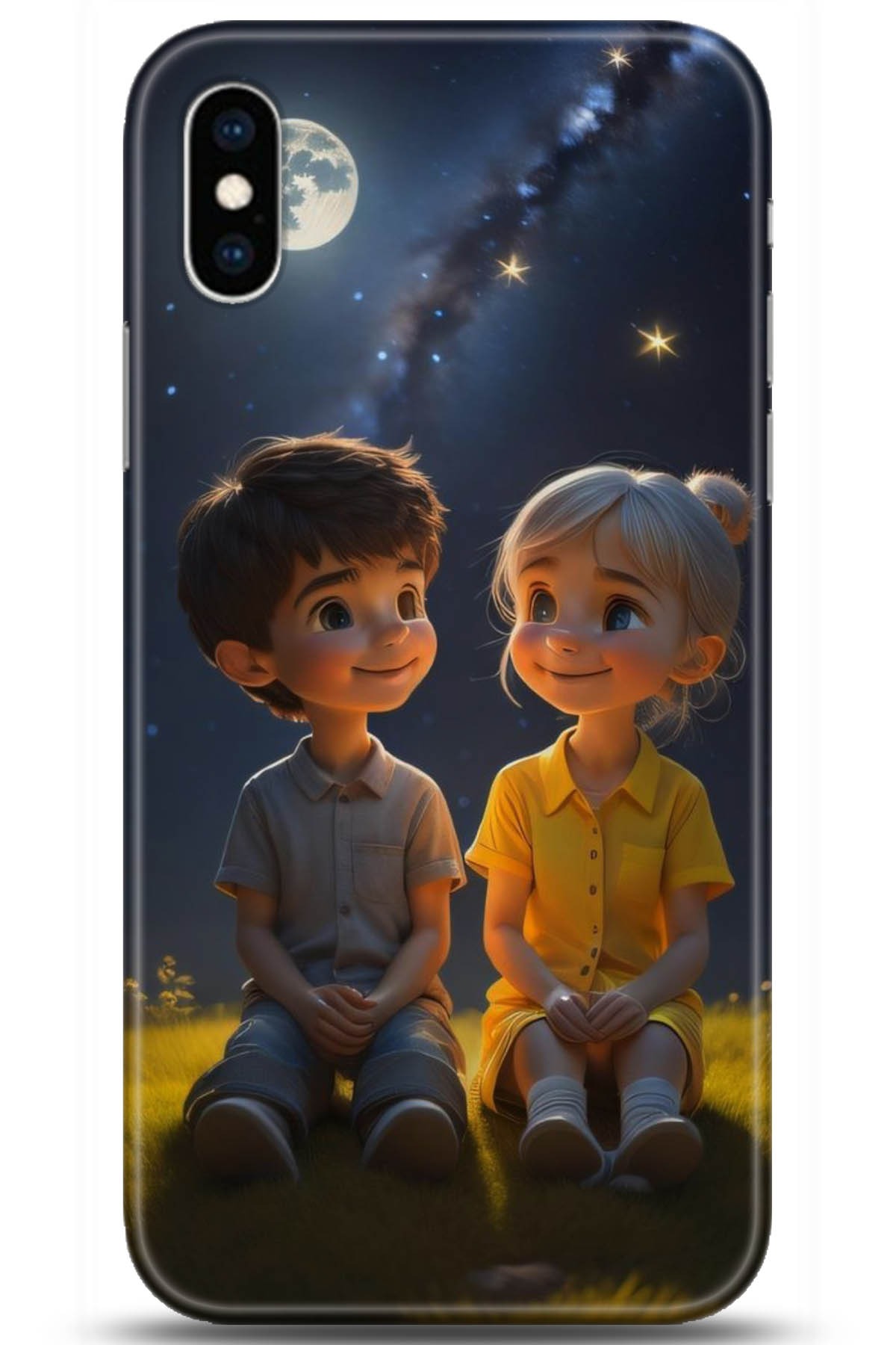 Apple iPhone XS Max Uyumlu Kılıf HD Baskılı Kılıf - Followed Institution 5045