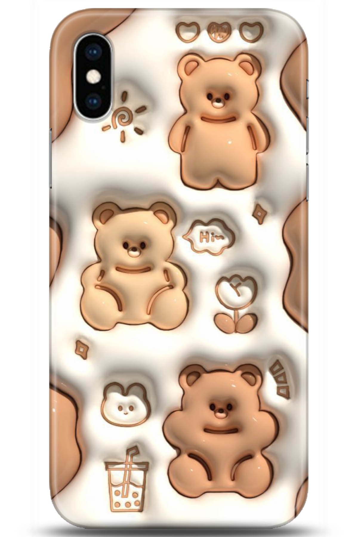 Apple iPhone XS Max Uyumlu Kılıf HD Baskılı Kılıf - Followed Institution 5047