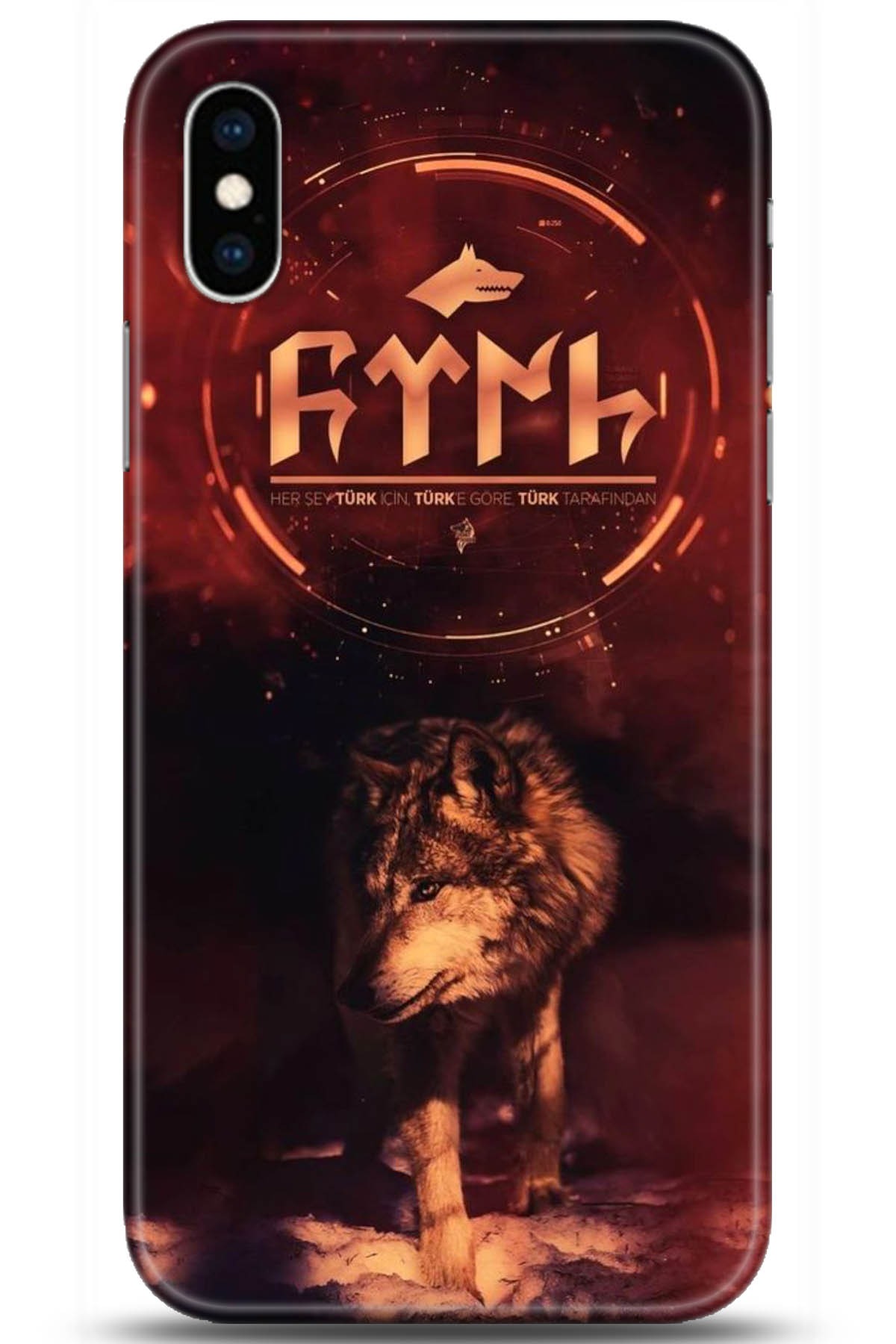 Apple iPhone XS Max Uyumlu Kılıf HD Baskılı Kılıf - Followed Institution 5056