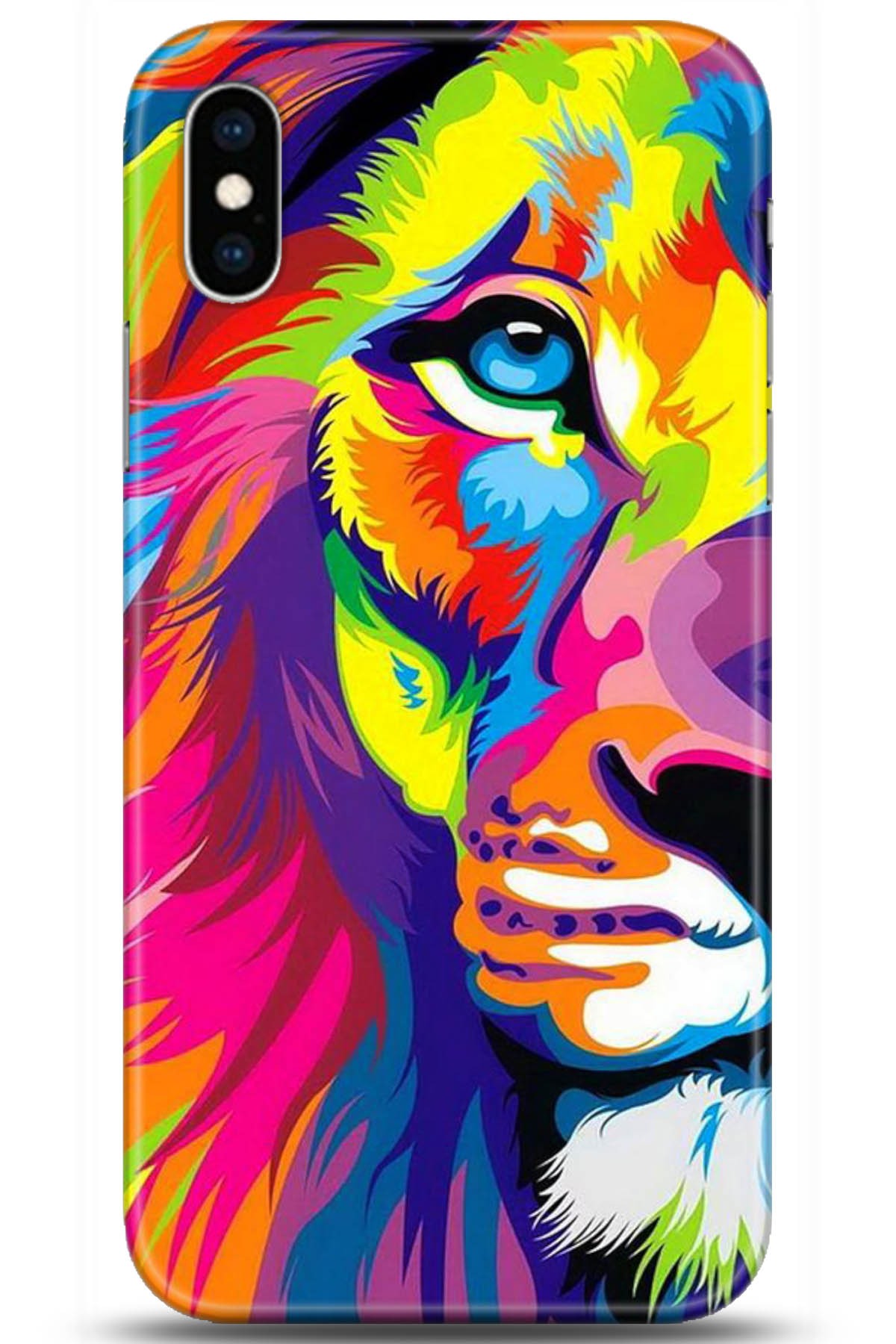 Apple iPhone XS Max Uyumlu Kılıf HD Baskılı Kılıf - Followed Institution 5084