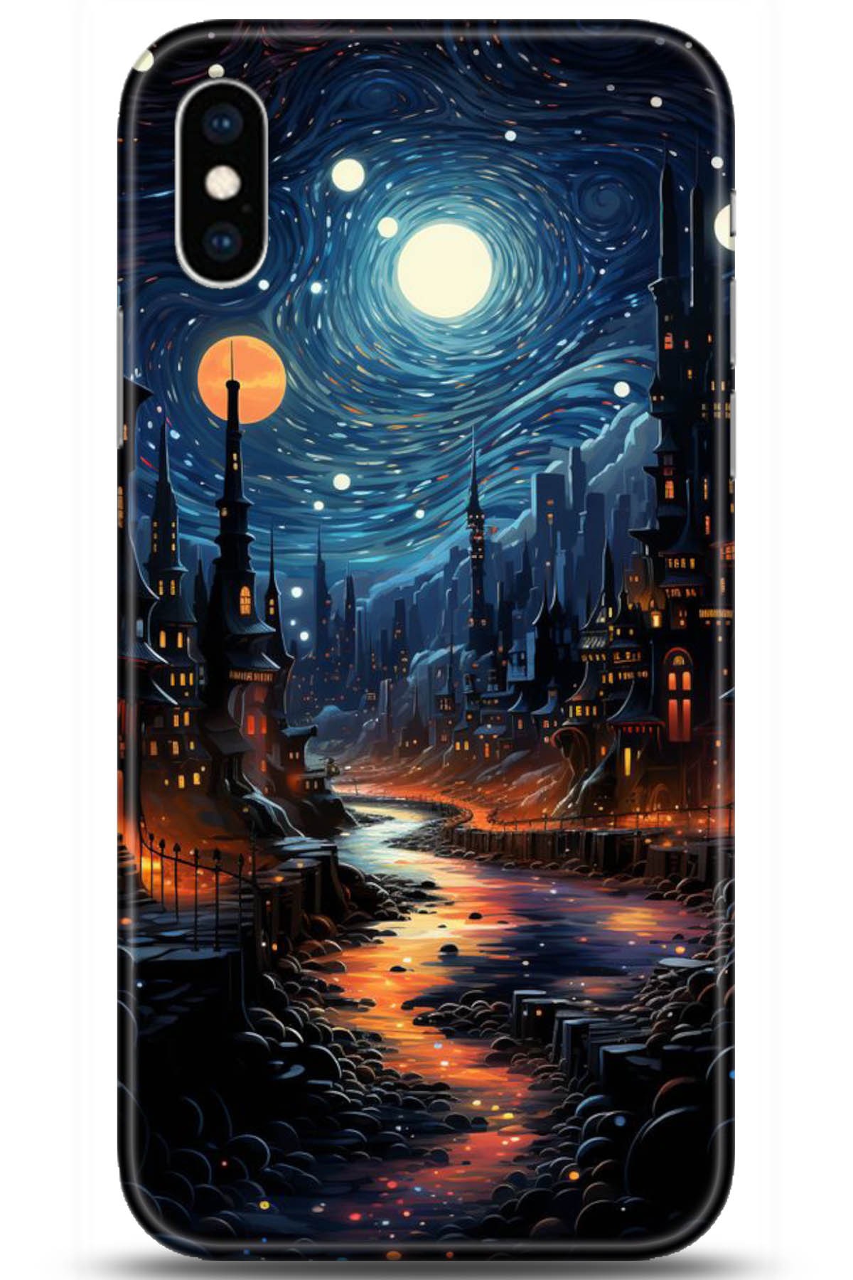 Apple iPhone XS Max Uyumlu Kılıf HD Baskılı Kılıf - Followed Institution 5126