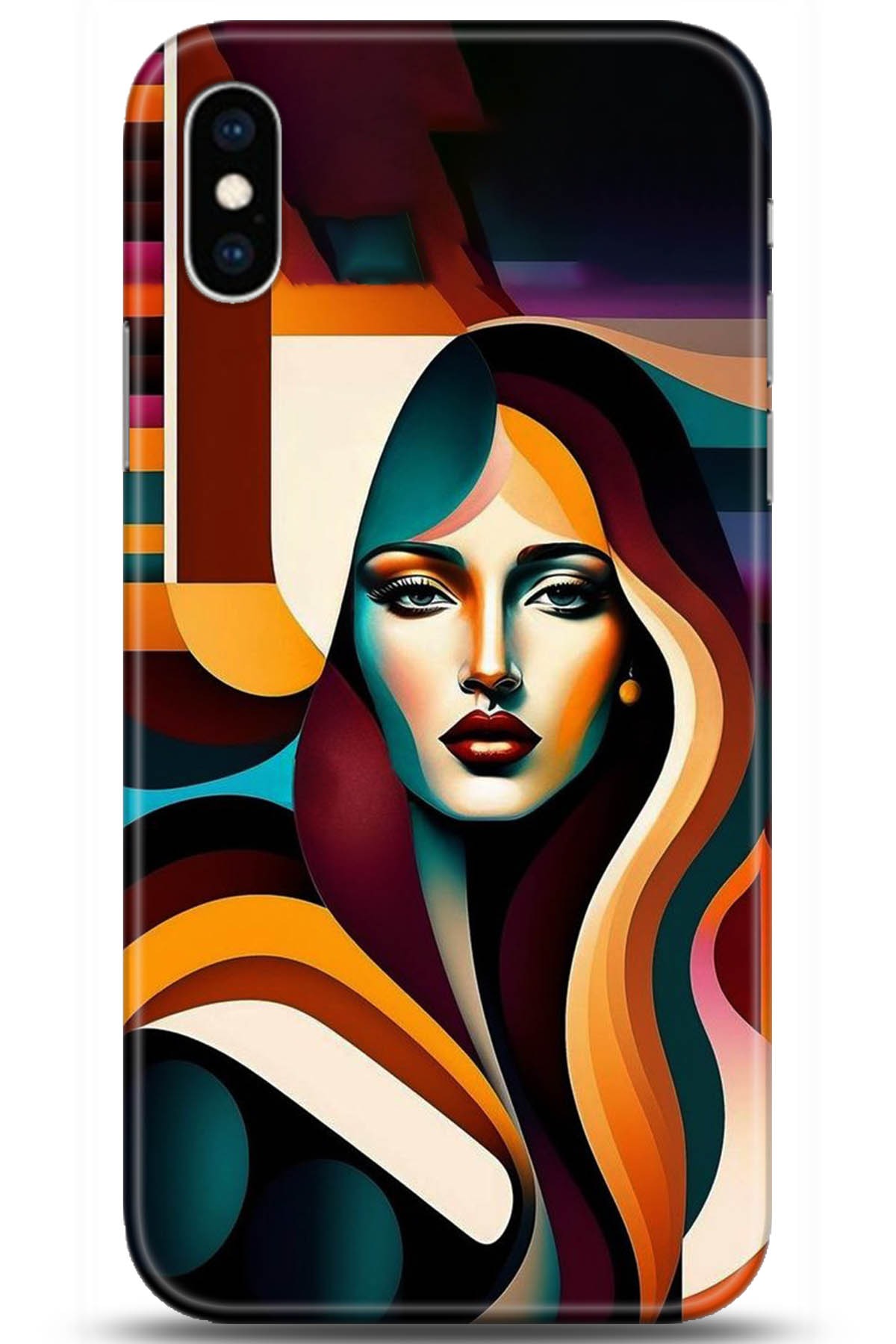 Apple iPhone XS Max Uyumlu Kılıf HD Baskılı Kılıf - Followed Institution 5245