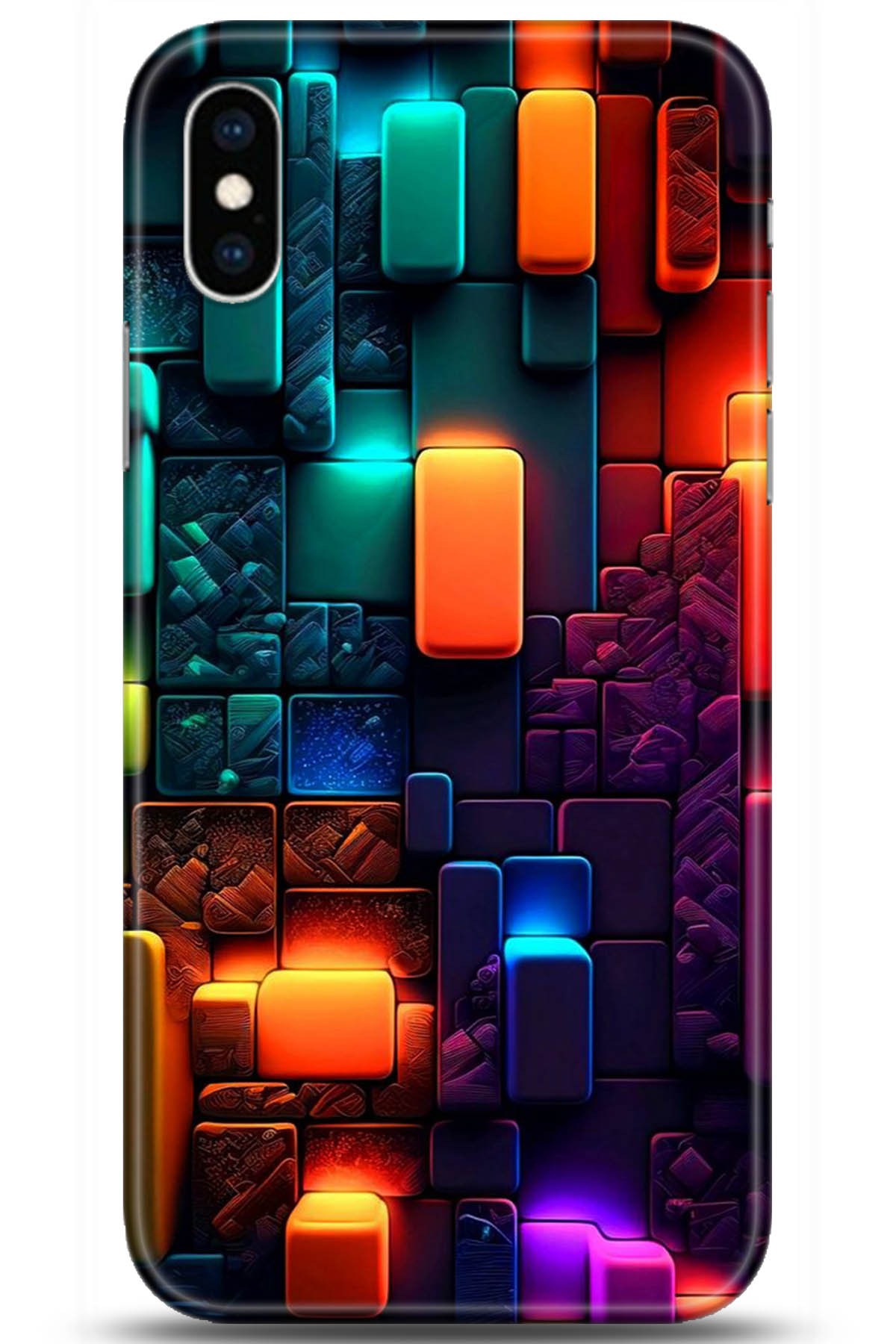 Apple iPhone XS Max Uyumlu Kılıf HD Baskılı Kılıf - Followed Institution 5266