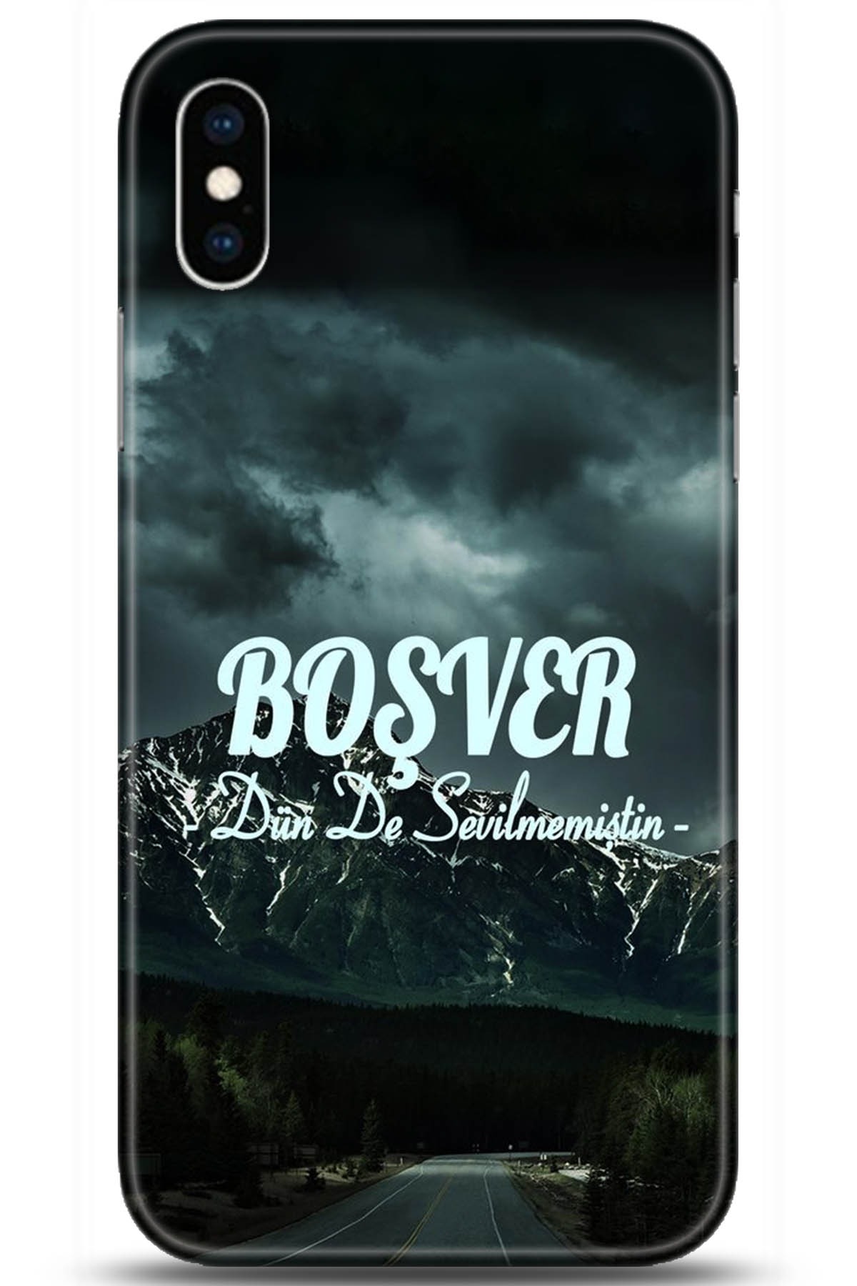 Apple iPhone XS Max Uyumlu Kılıf HD Baskılı Kılıf - Followed Institution 5288