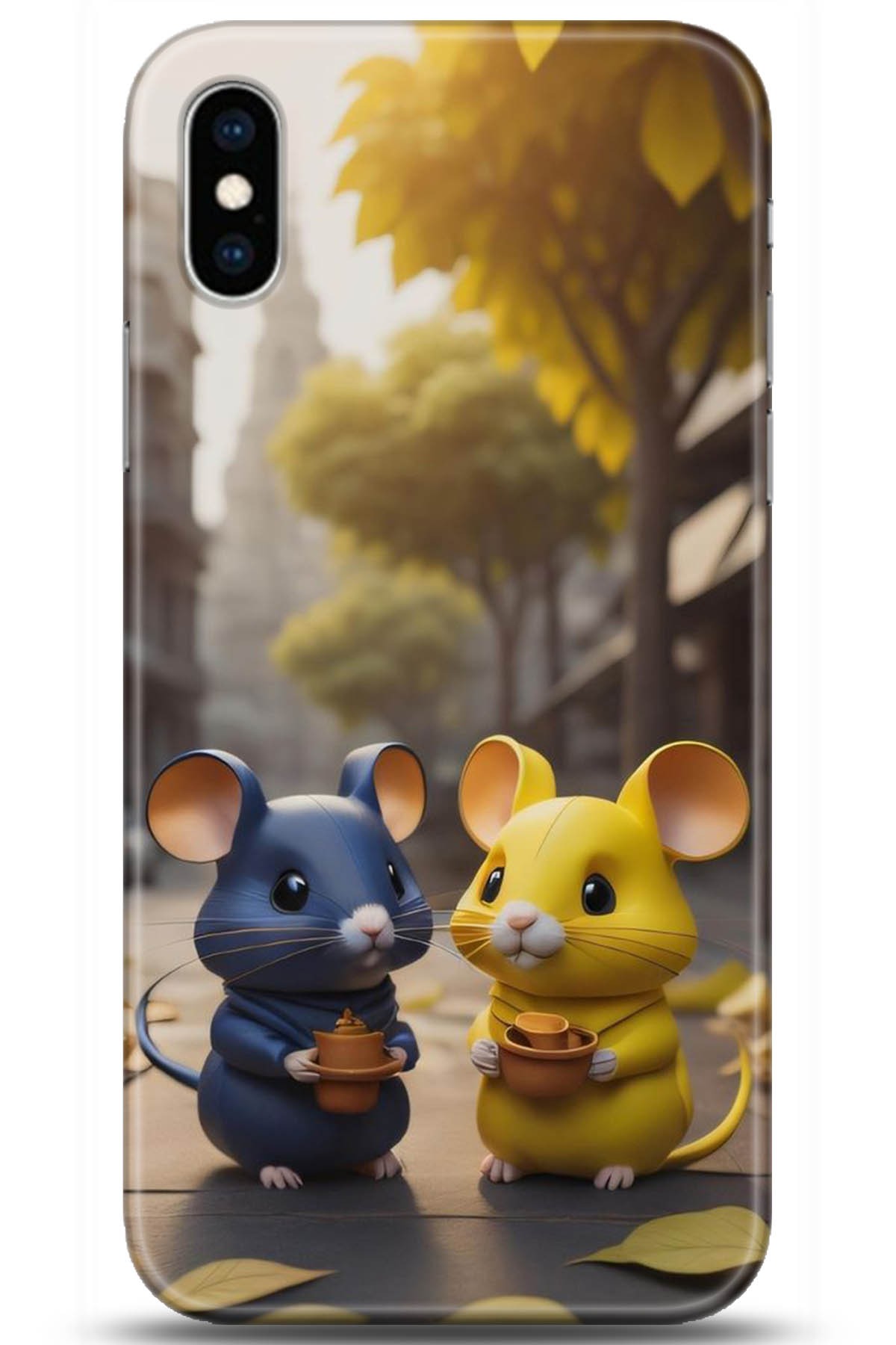 Apple iPhone XS Max Uyumlu Kılıf HD Baskılı Kılıf - Followed Institution 5306