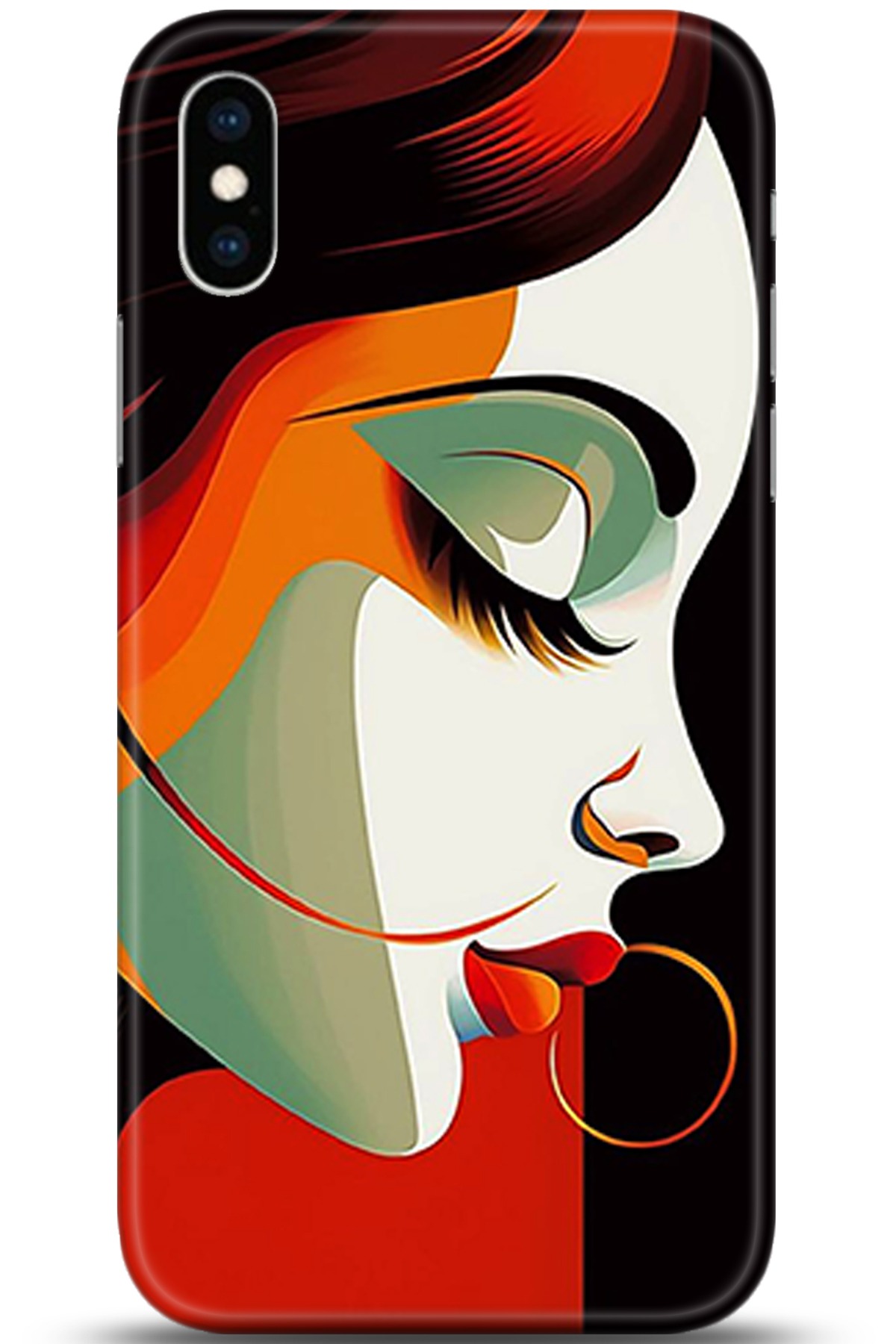 Apple iPhone XS Max Uyumlu Kılıf HD Baskılı Kılıf - Followed Institution 5324