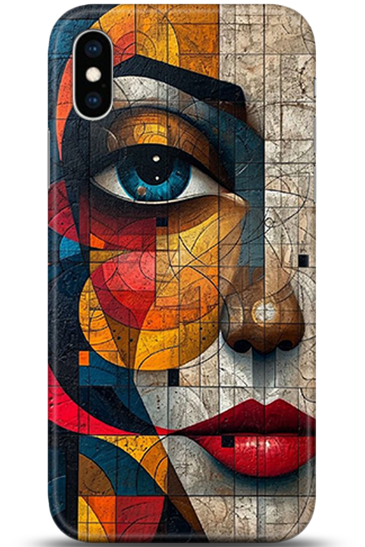 Apple iPhone XS Max Uyumlu Kılıf HD Baskılı Kılıf - Followed Institution 5366