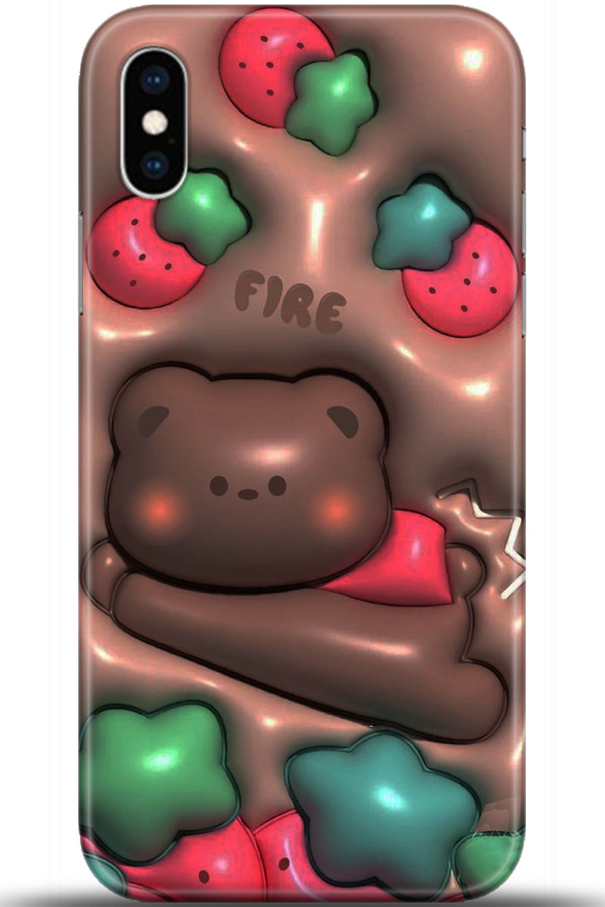 Apple iPhone XS Max Uyumlu Kılıf HD Baskılı Kılıf - Followed Institution 5371