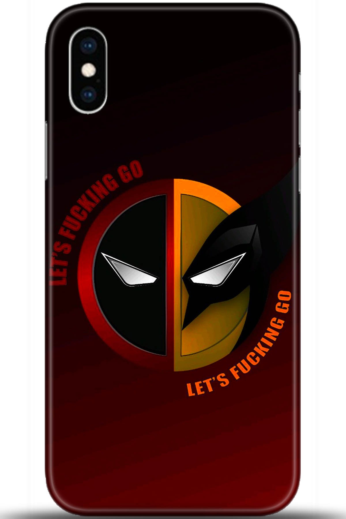 Apple iPhone XS Max Uyumlu Kılıf HD Baskılı Kılıf - Followed Institution 5388