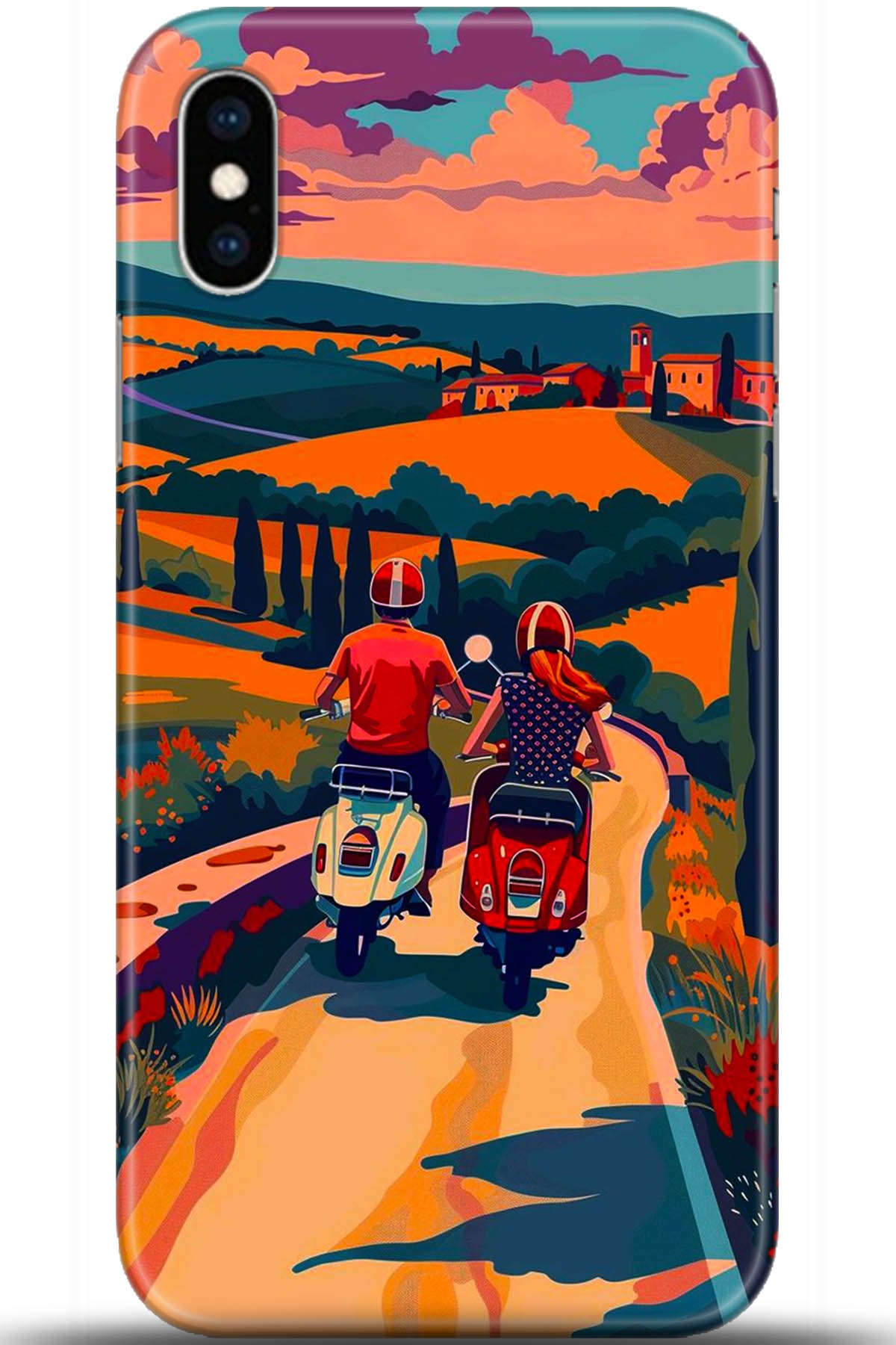 Apple iPhone XS Max Uyumlu Kılıf HD Baskılı Kılıf - Followed Institution 5390