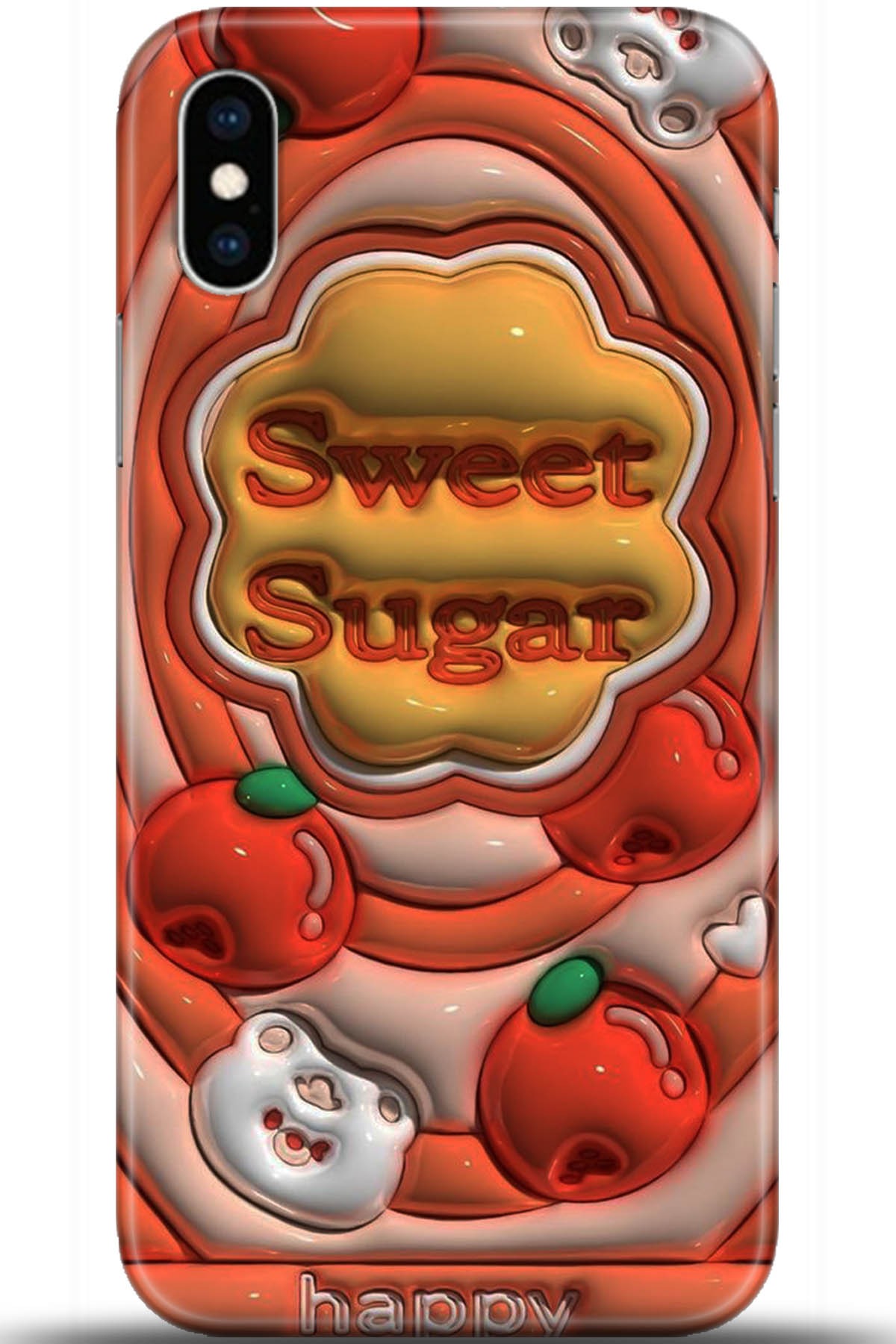 Apple iPhone XS Max Uyumlu Kılıf HD Baskılı Kılıf - Followed Institution 5392