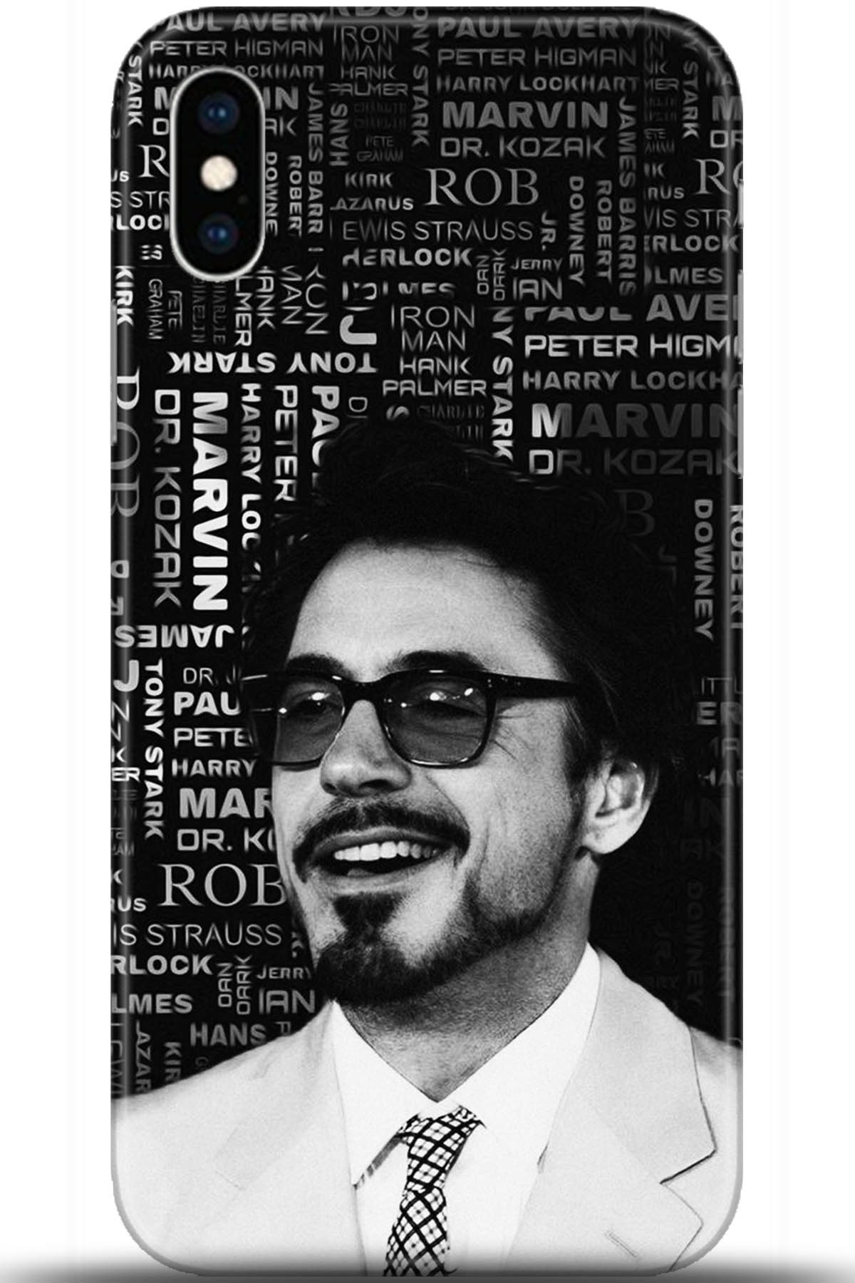 Apple iPhone XS Max Uyumlu Kılıf HD Baskılı Kılıf - Followed Institution 5397