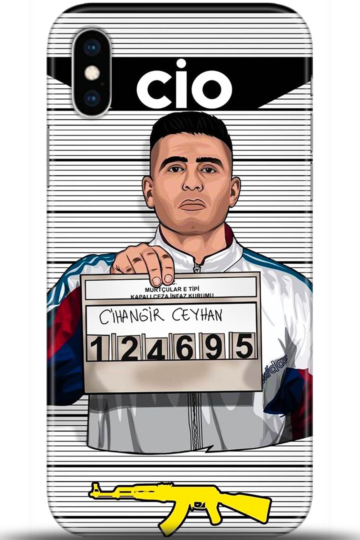 Apple iPhone XS Max Uyumlu Kılıf HD Baskılı Kılıf - Followed Institution 5411