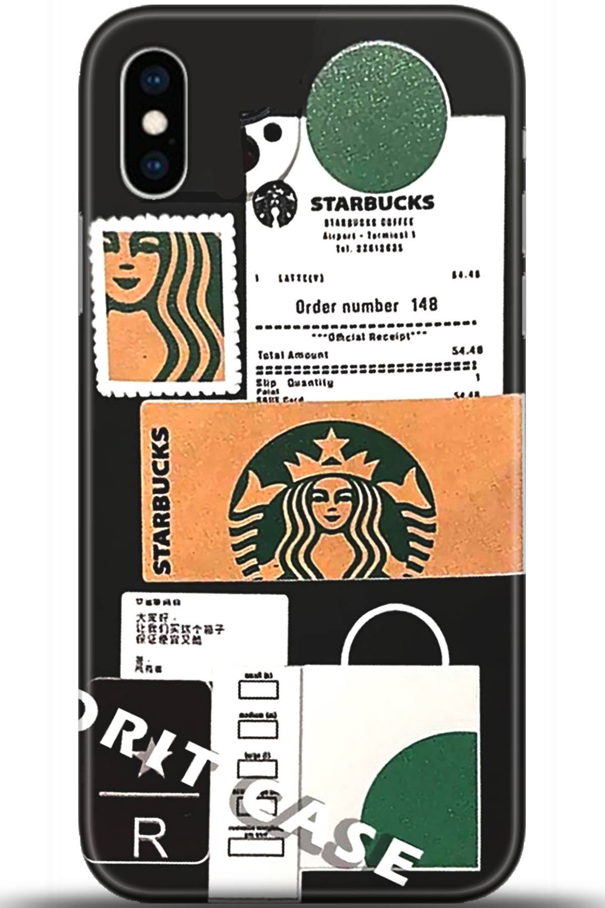 Apple iPhone XS Max Uyumlu Kılıf HD Baskılı Kılıf - Followed Institution 5445