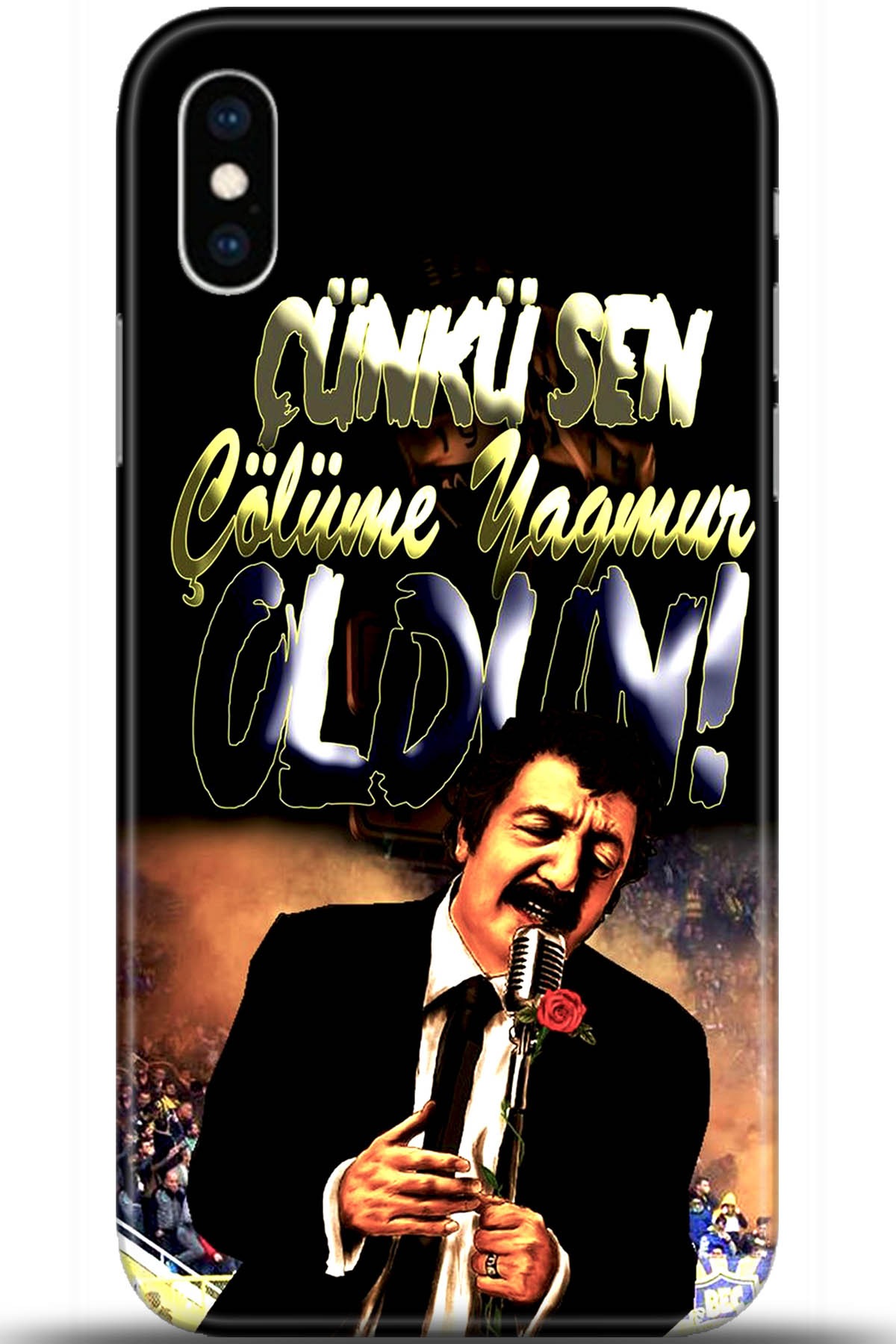 Apple iPhone XS Max Uyumlu Kılıf HD Baskılı Kılıf - Followed Institution 5449