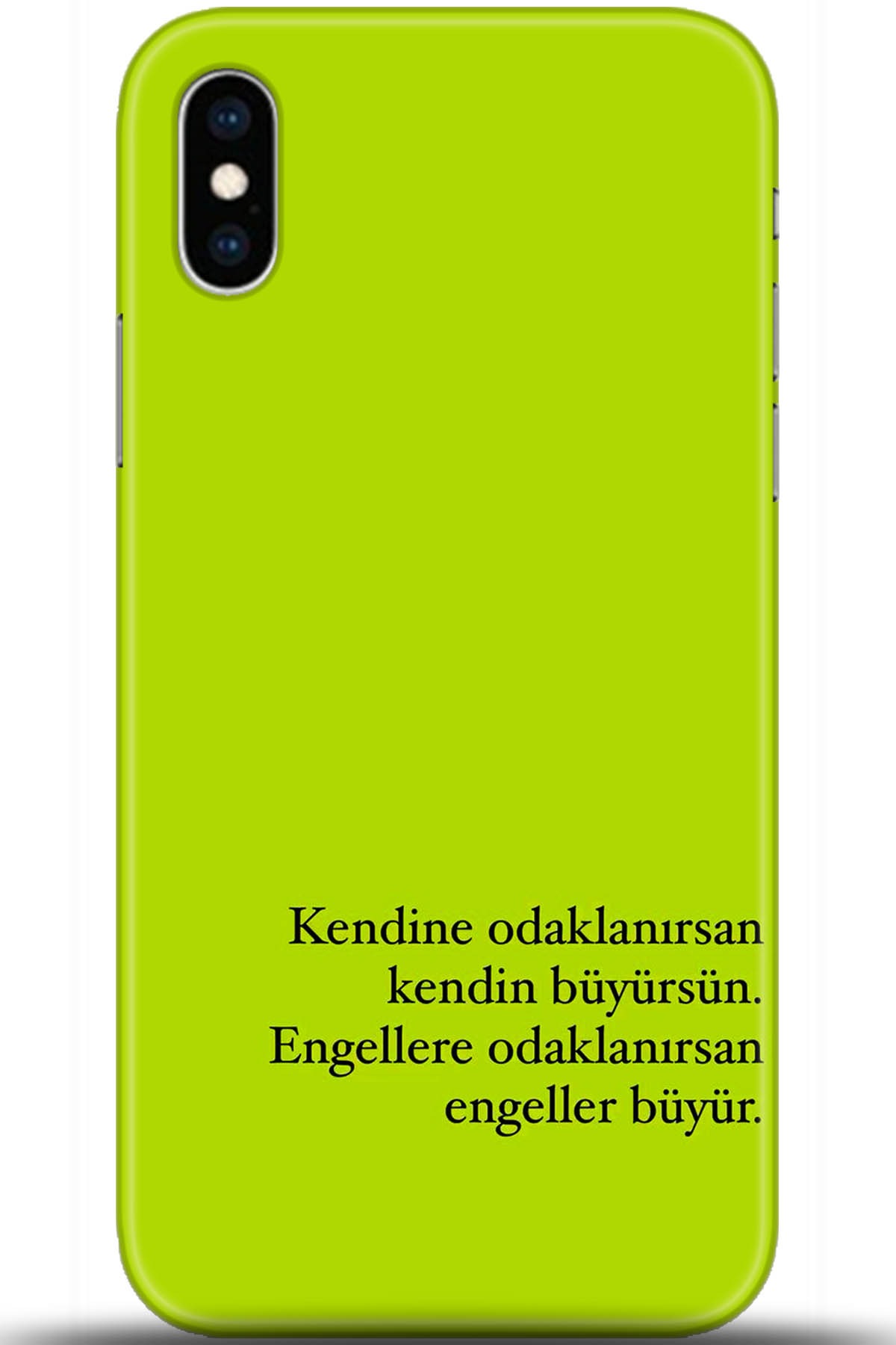 Apple iPhone XS Max Uyumlu Kılıf HD Baskılı Kılıf - Followed Institution 5593