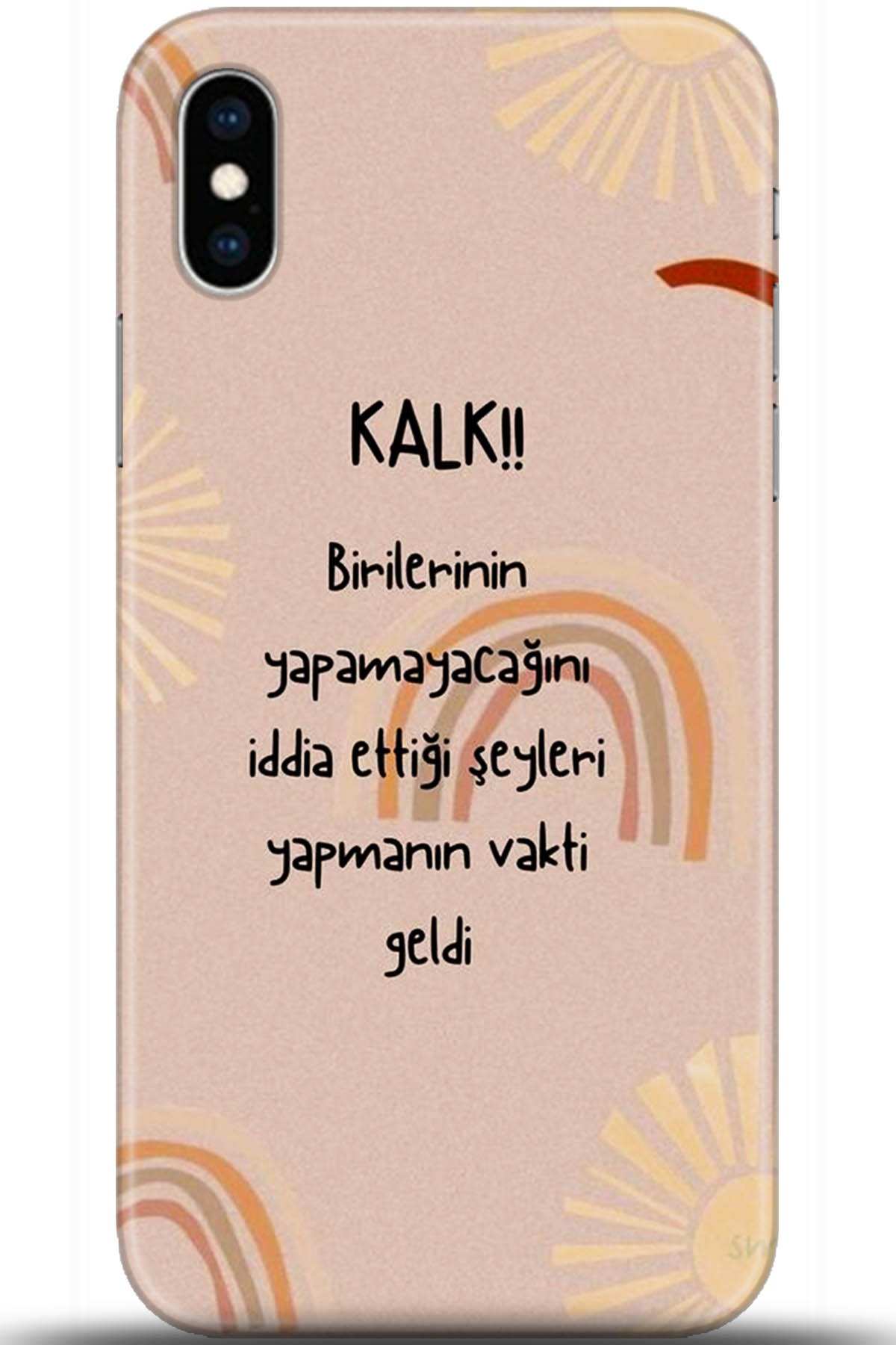 Apple iPhone XS Max Uyumlu Kılıf HD Baskılı Kılıf - Followed Institution 5688