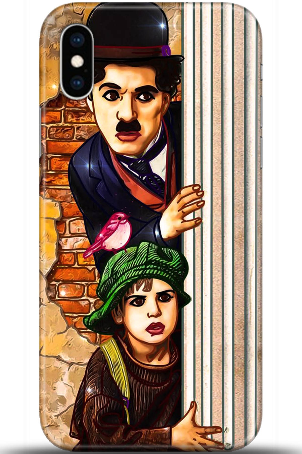 Apple iPhone XS Max Uyumlu Kılıf HD Baskılı Kılıf - Followed Institution 5694