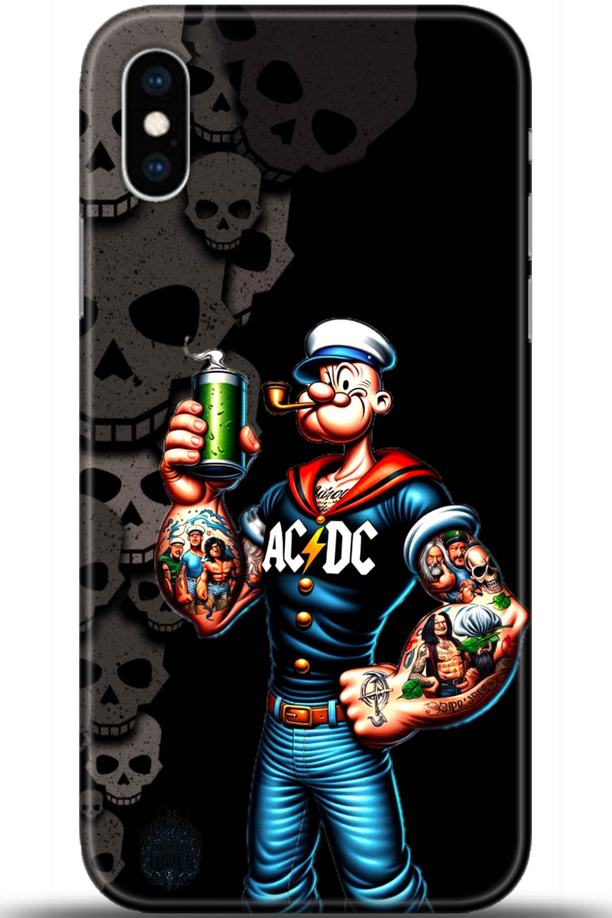 Apple iPhone XS Max Uyumlu Kılıf HD Baskılı Kılıf - Followed Institution 5696