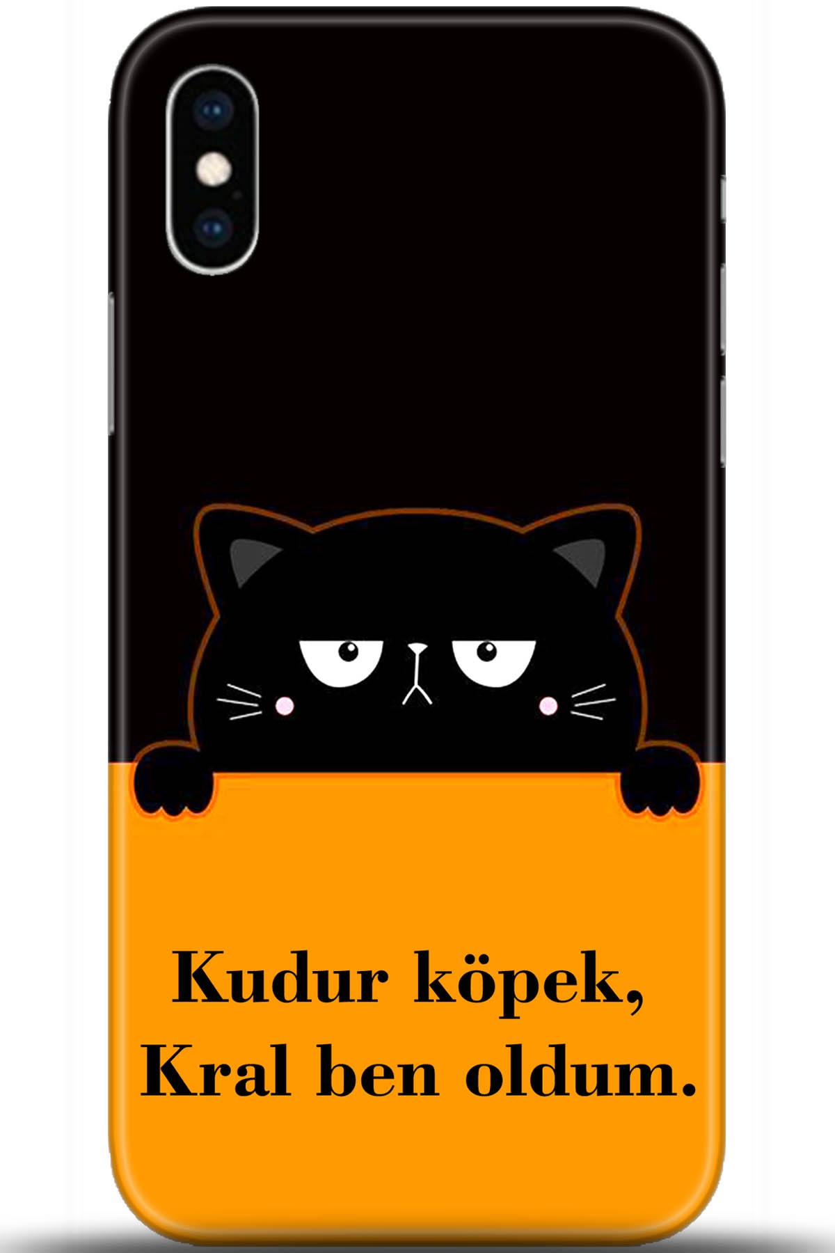 Apple iPhone XS Max Uyumlu Kılıf HD Baskılı Kılıf - Followed Institution 5719