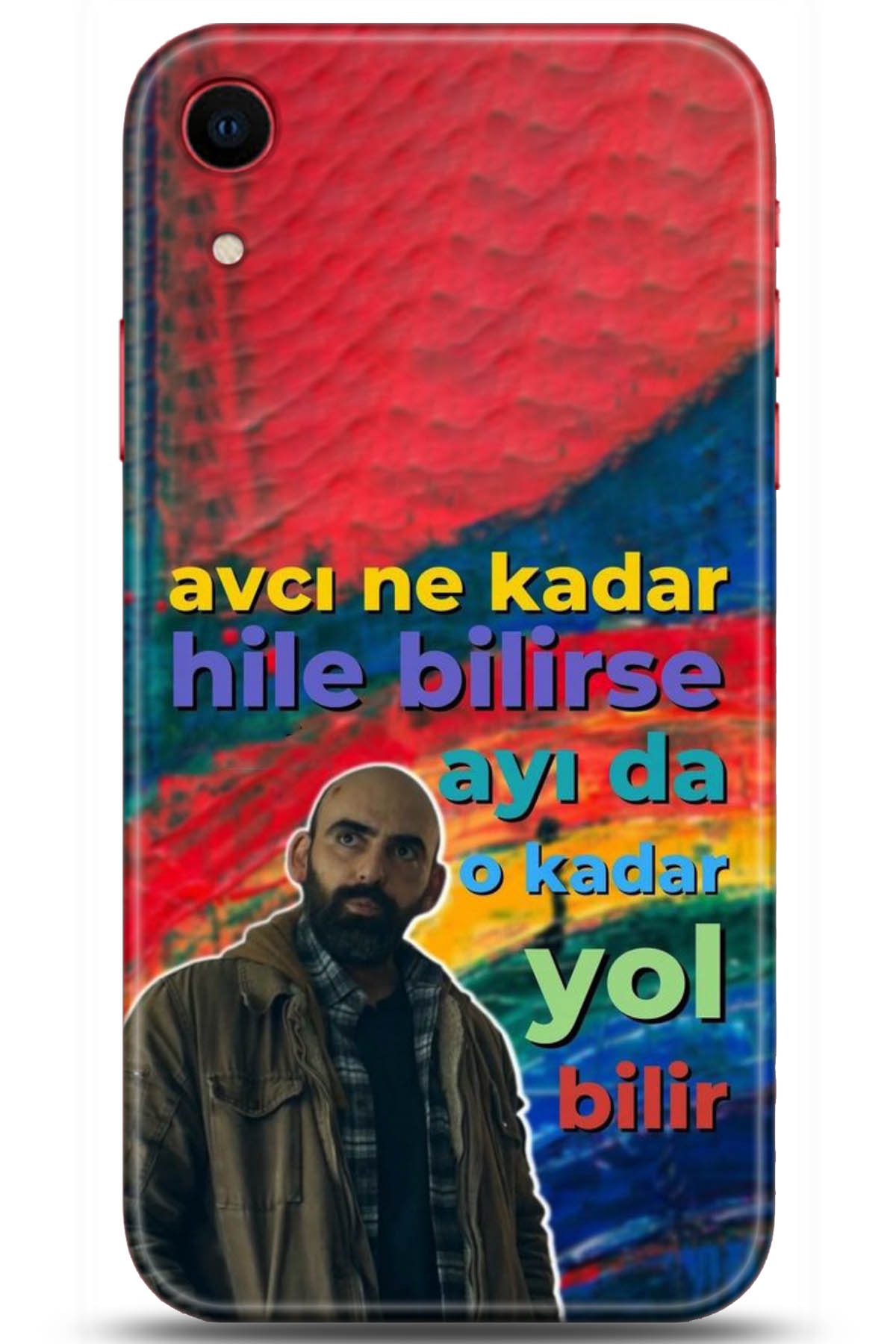 Apple iPhone XR Uyumlu Kılıf HD Baskılı Kılıf - Followed Institution 5006