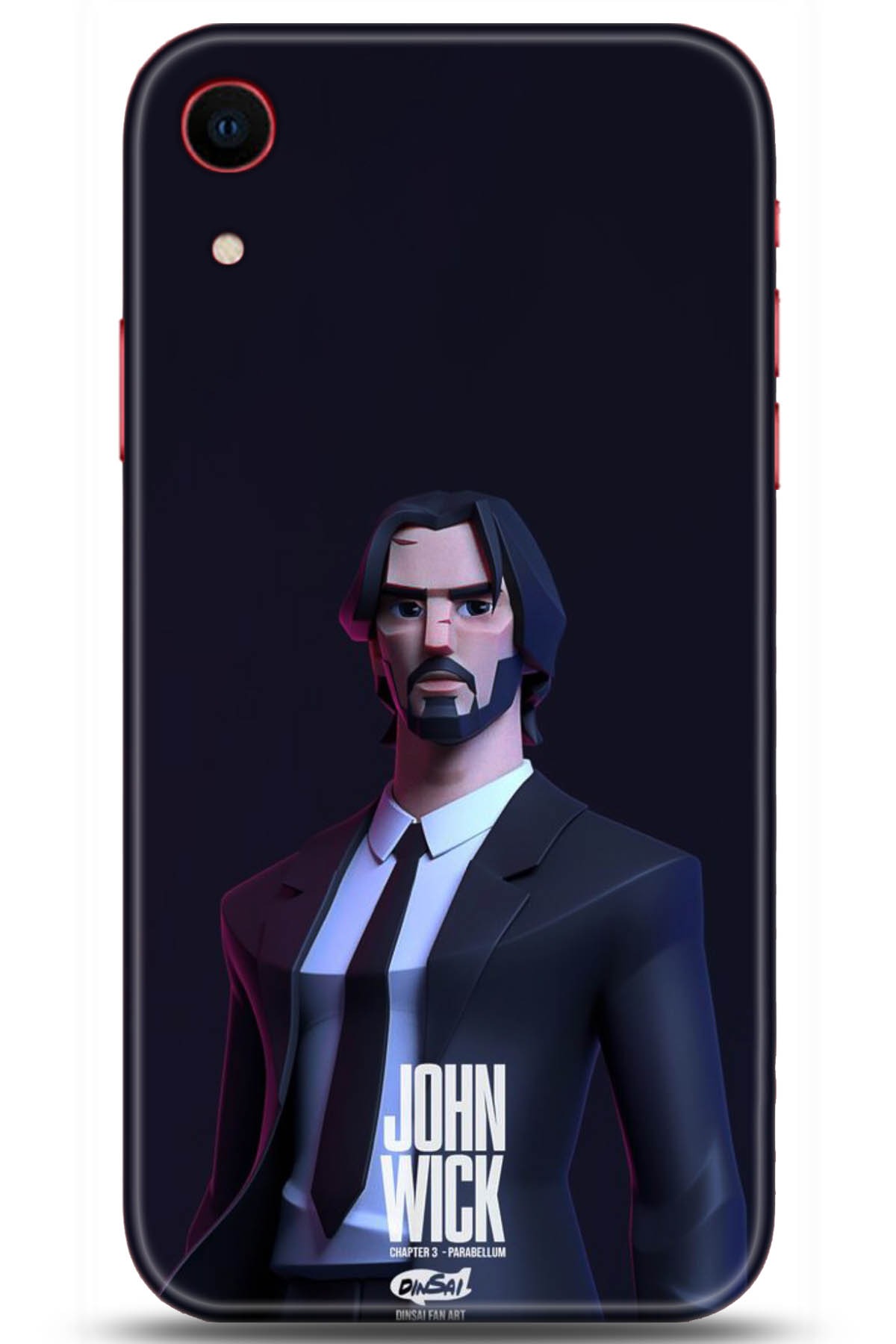 Apple iPhone XR Uyumlu Kılıf HD Baskılı Kılıf - Followed Institution 5018