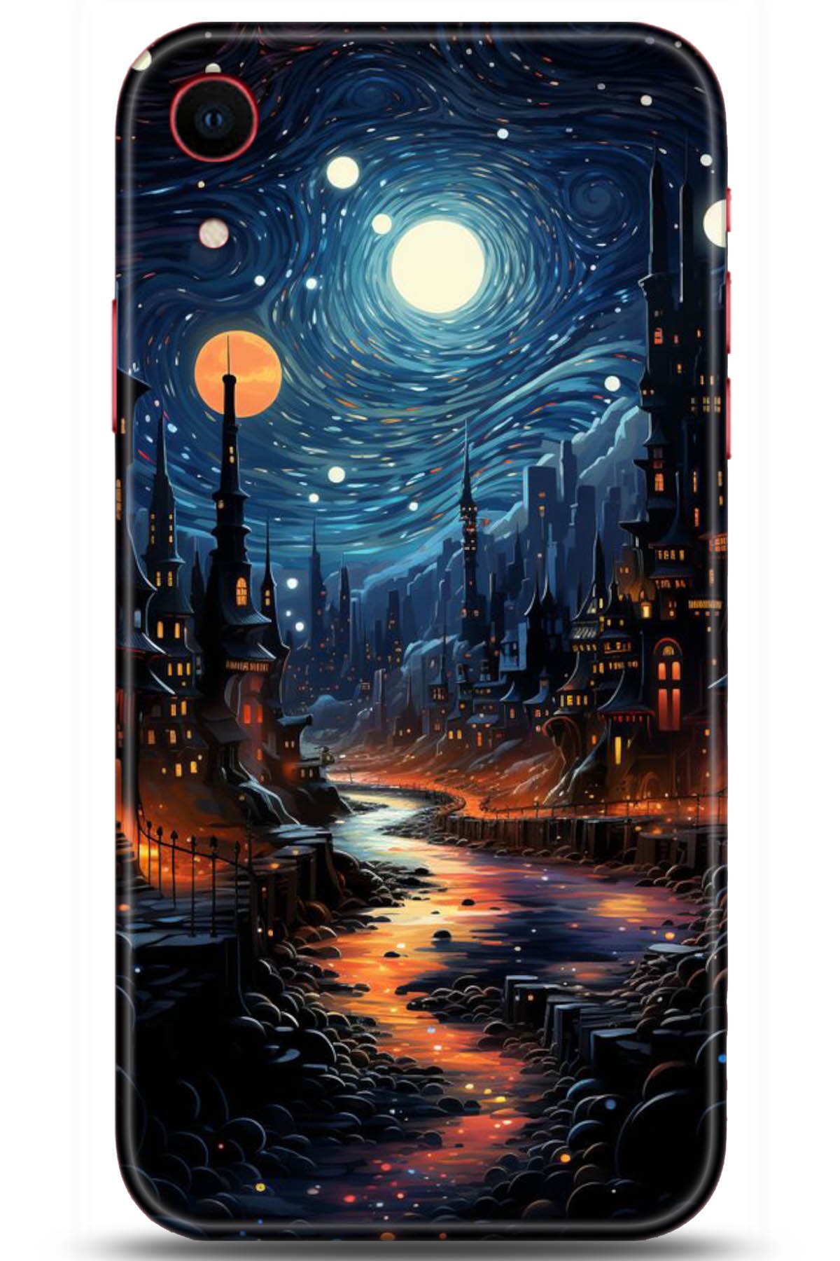 Apple iPhone XR Uyumlu Kılıf HD Baskılı Kılıf - Followed Institution 5126