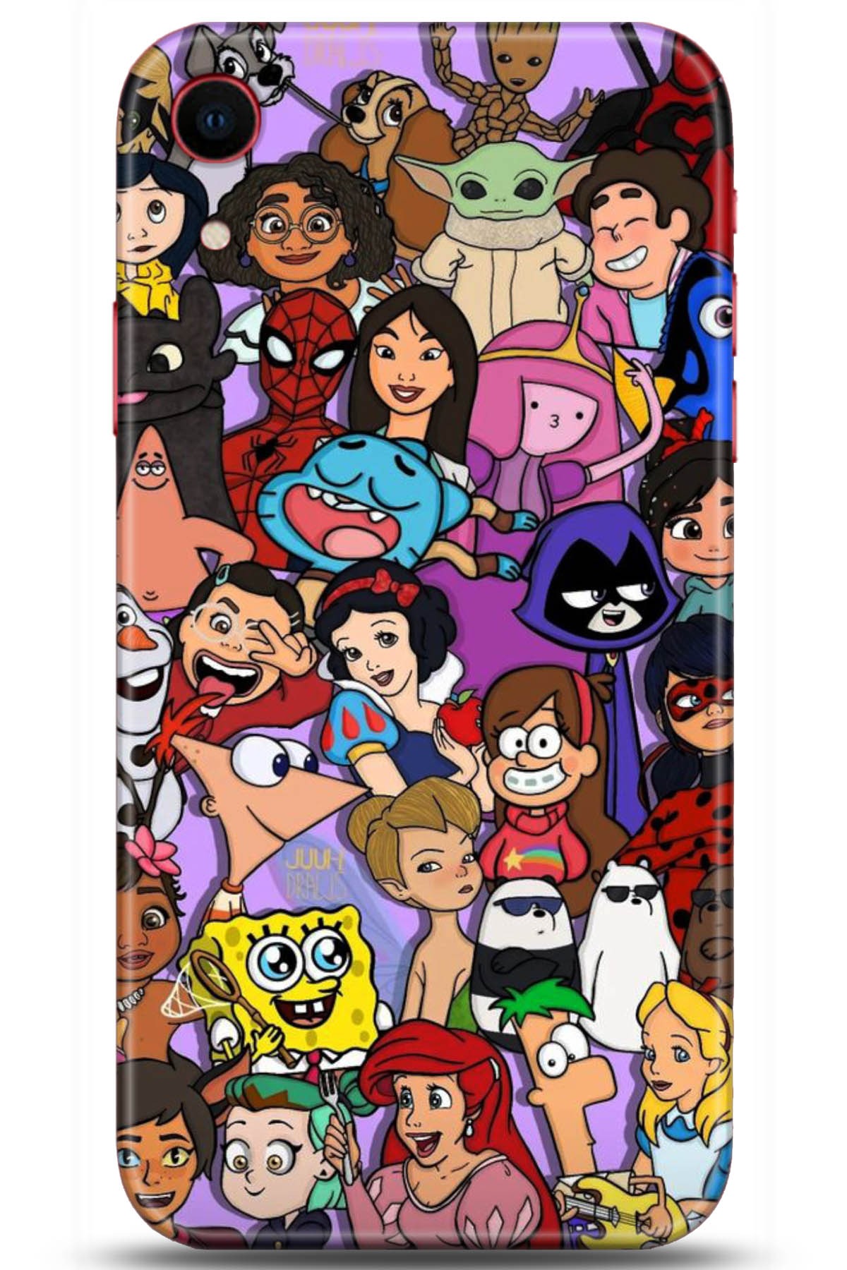 Apple iPhone XR Uyumlu Kılıf HD Baskılı Kılıf - Followed Institution 5168