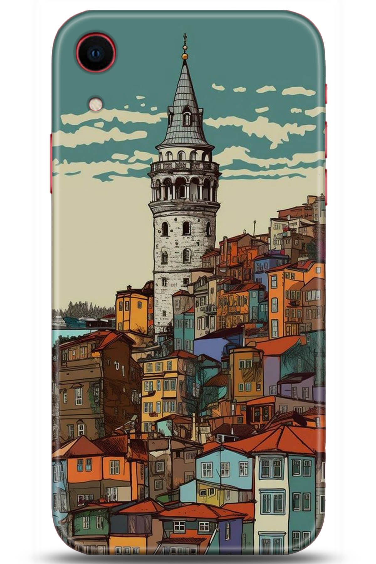 Apple iPhone XR Uyumlu Kılıf HD Baskılı Kılıf - Followed Institution 5199