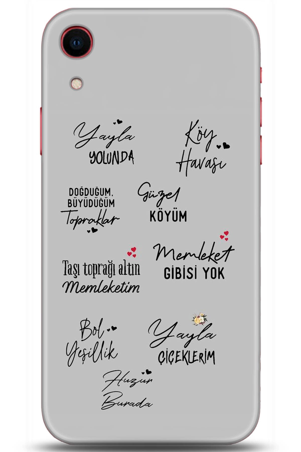 Apple iPhone XR Uyumlu Kılıf HD Baskılı Kılıf - Followed Institution 5210