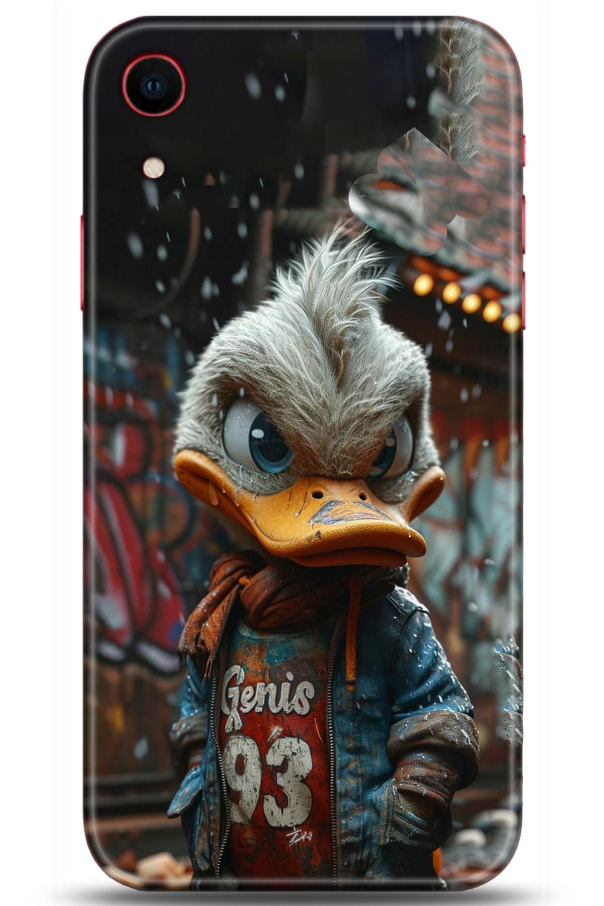 Apple iPhone XR Uyumlu Kılıf HD Baskılı Kılıf - Followed Institution 5230