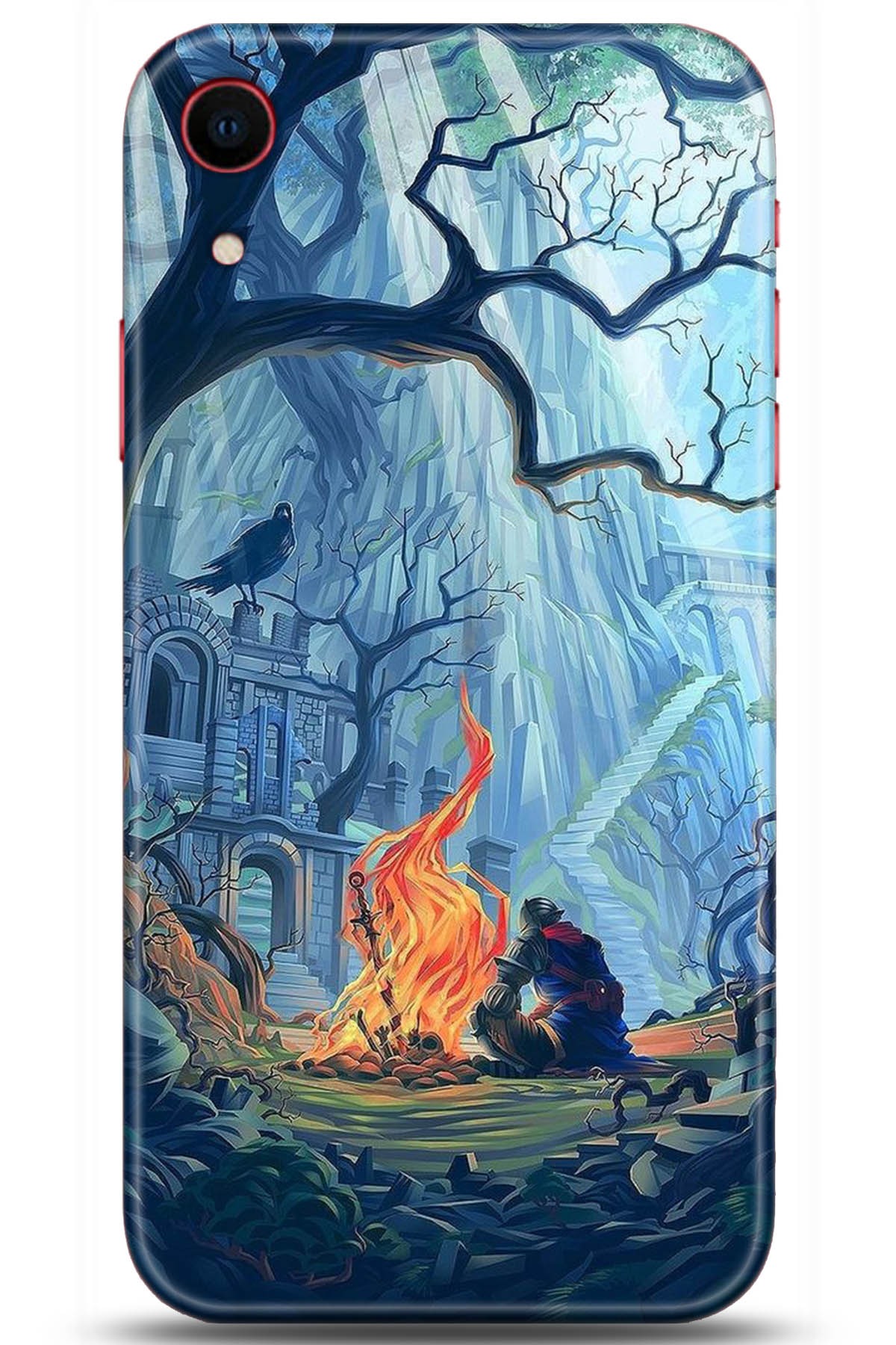 Apple iPhone XR Uyumlu Kılıf HD Baskılı Kılıf - Followed Institution 5308