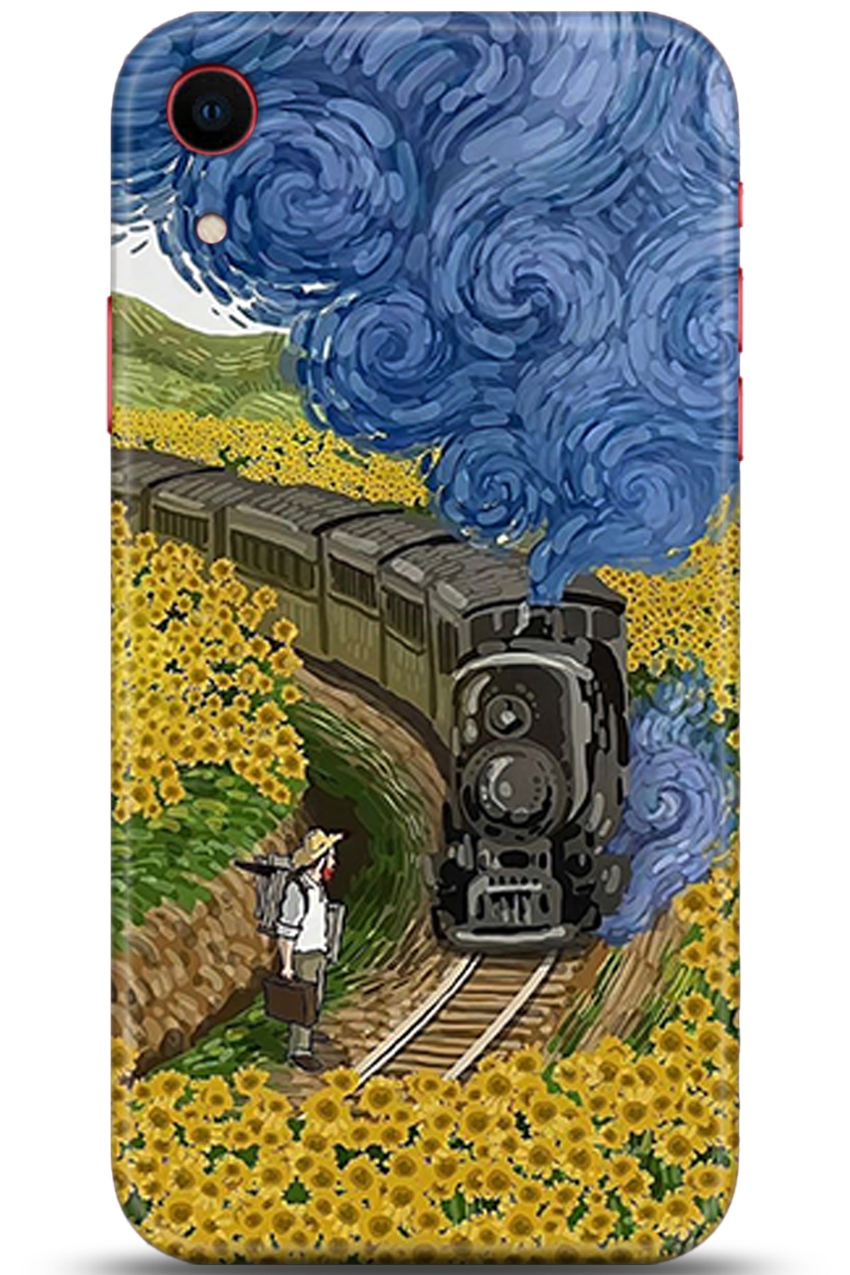 Apple iPhone XR Uyumlu Kılıf HD Baskılı Kılıf - Followed Institution 5344