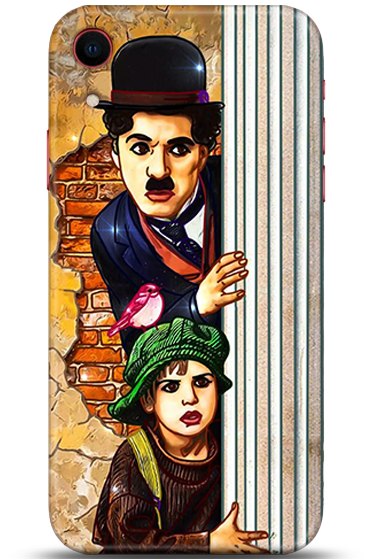 Apple iPhone XR Uyumlu Kılıf HD Baskılı Kılıf - Followed Institution 5348