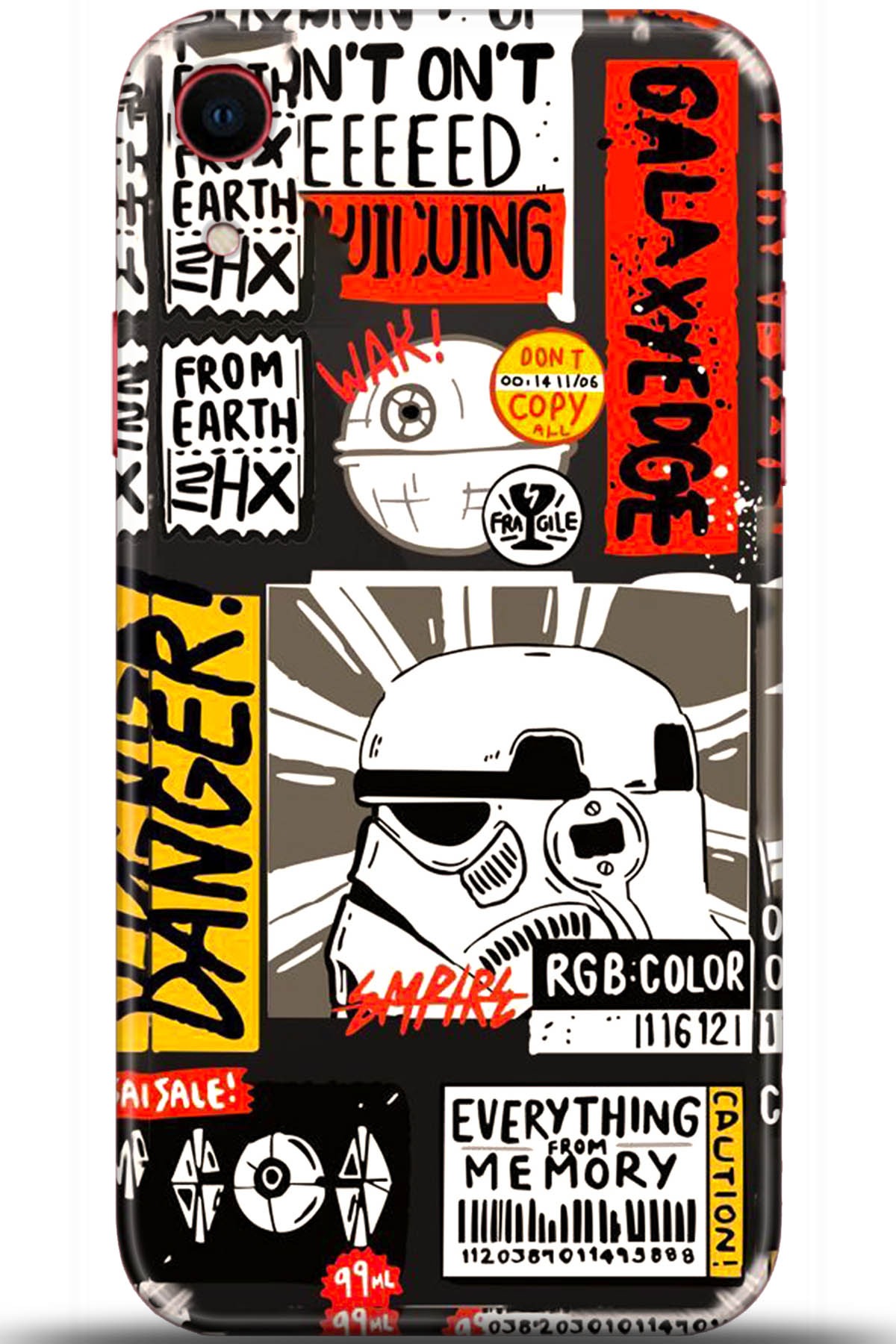 Apple iPhone XR Uyumlu Kılıf HD Baskılı Kılıf - Followed Institution 5555