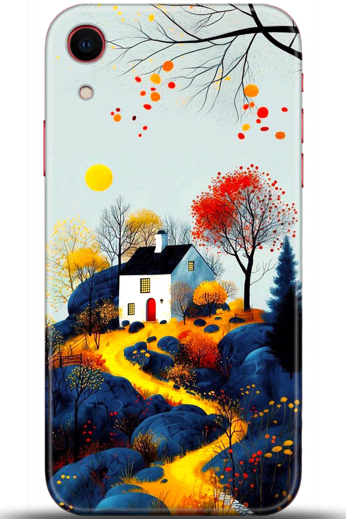 Apple iPhone XR Uyumlu Kılıf HD Baskılı Kılıf - Followed Institution 5569