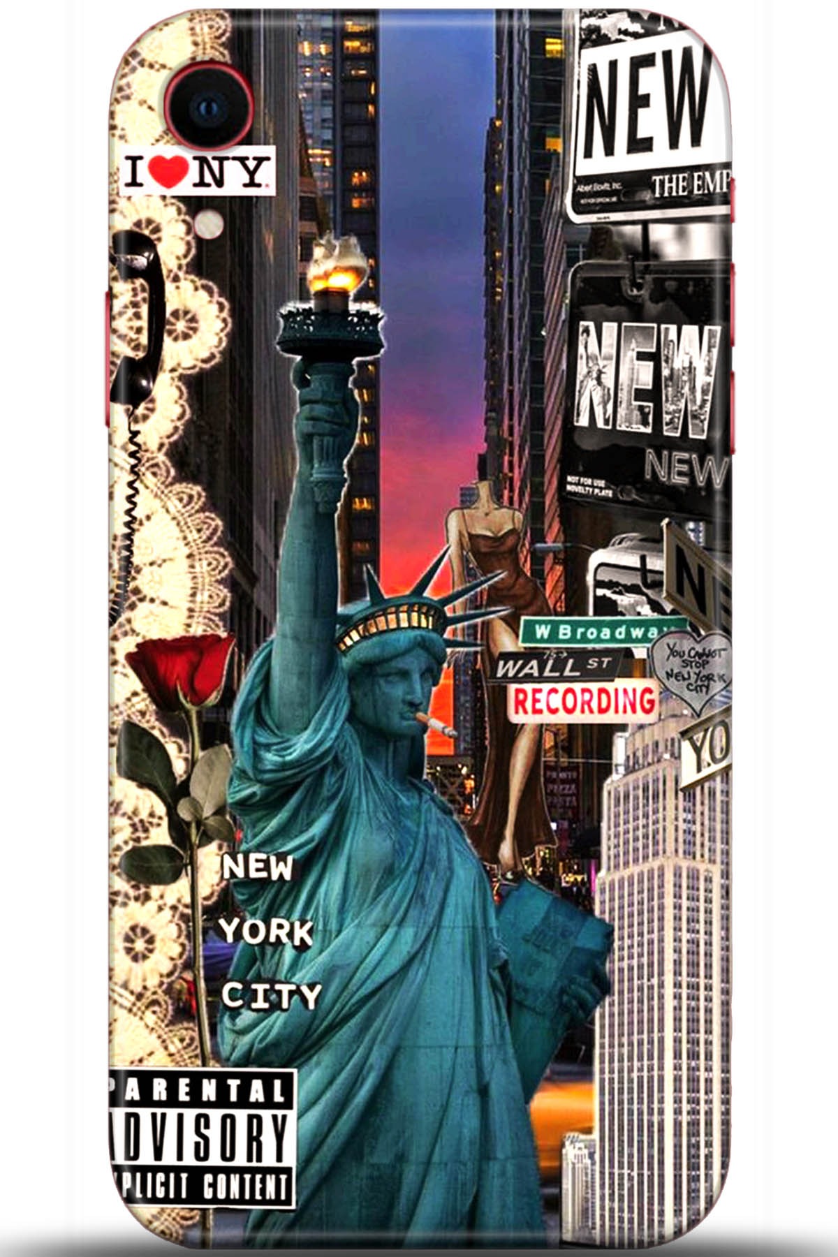 Apple iPhone XR Uyumlu Kılıf HD Baskılı Kılıf - Followed Institution 5618