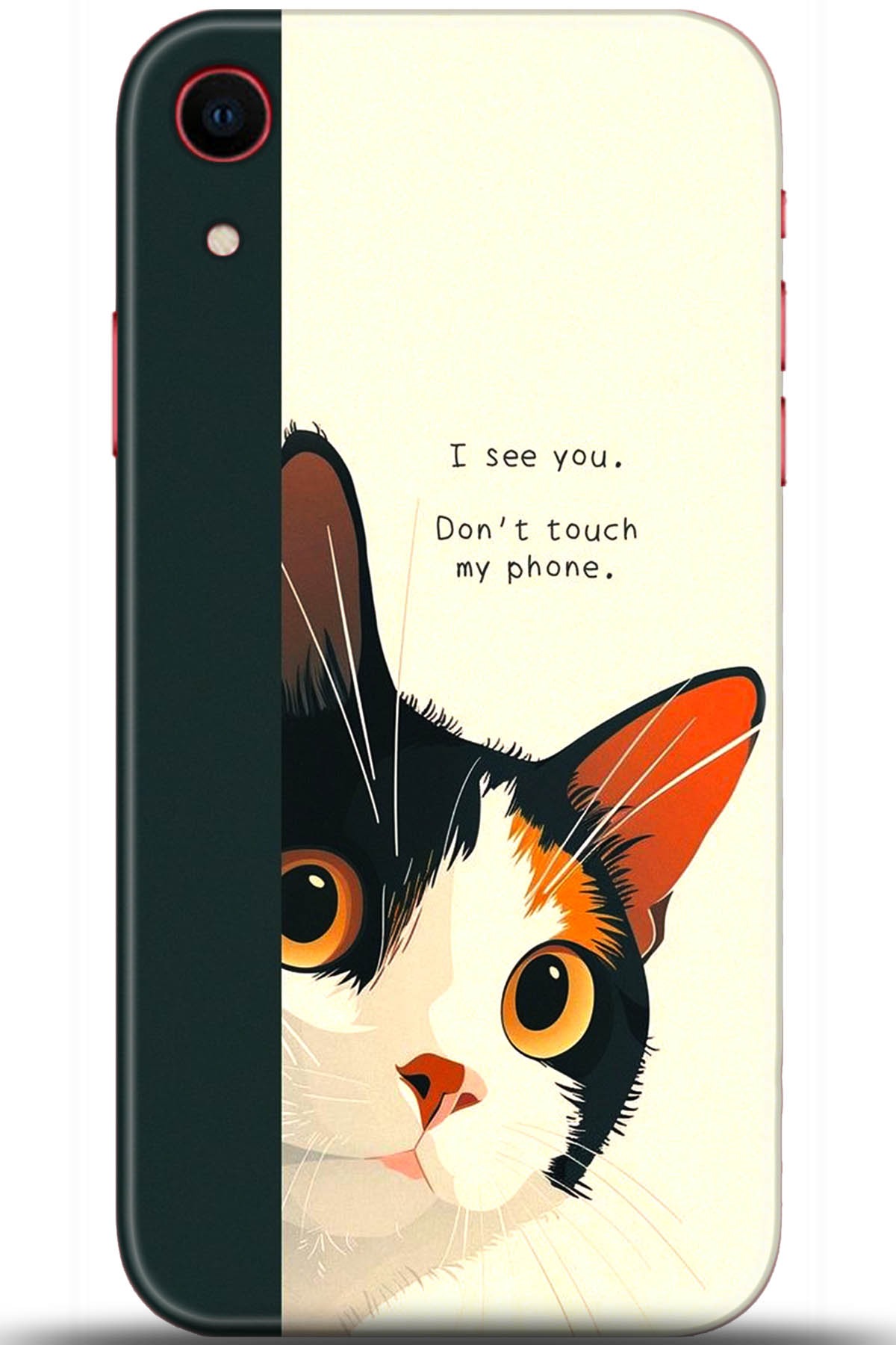 Apple iPhone XR Uyumlu Kılıf HD Baskılı Kılıf - Followed Institution 5649